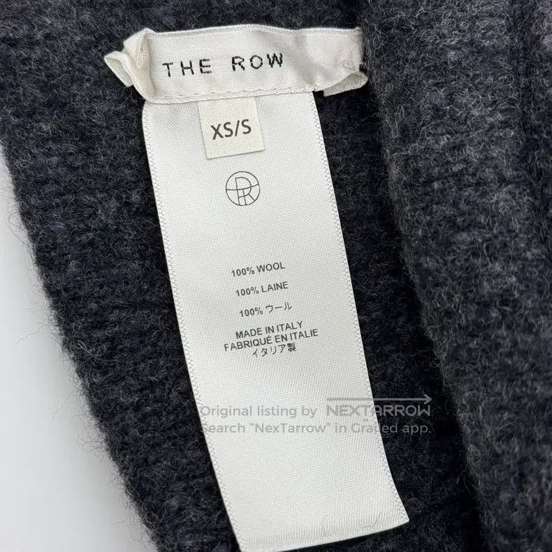 The Row The Row size xs Knitted Beanie Cap for Women in Black Gray Size ONE SIZE - 8 Thumbnail