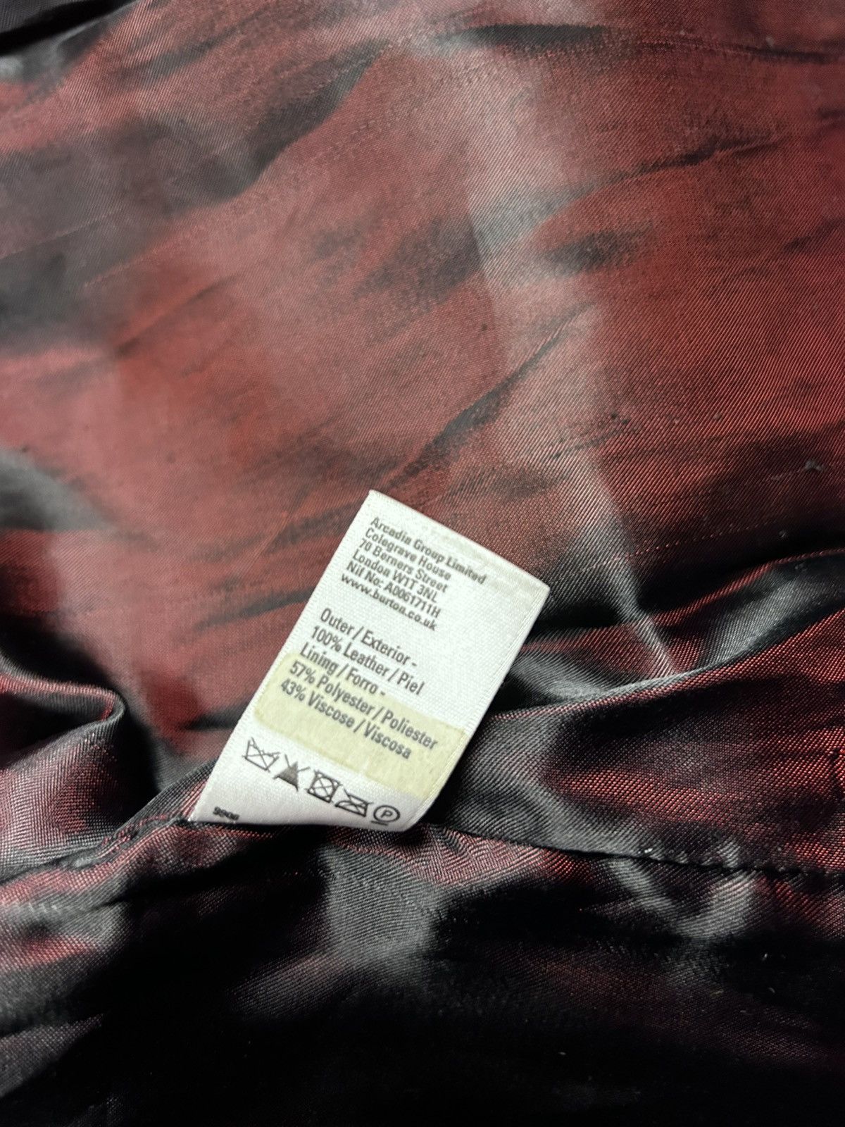 Burton Vintage Burton Leather Jacket Avant Garde Rare Brown Size US XL / EU 56 / 4 - 10 Thumbnail