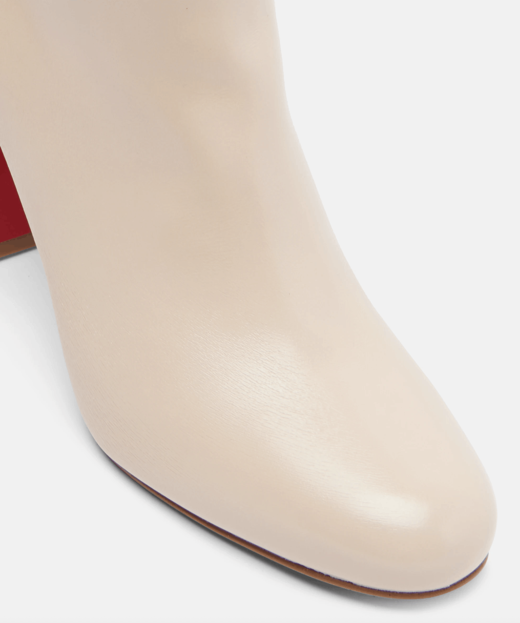 Christian Louboutin Janitta 85 Pearl Beige Sugar Leather Knee High Heel Boot 37 Size US 7 / IT 37 - 11 Thumbnail