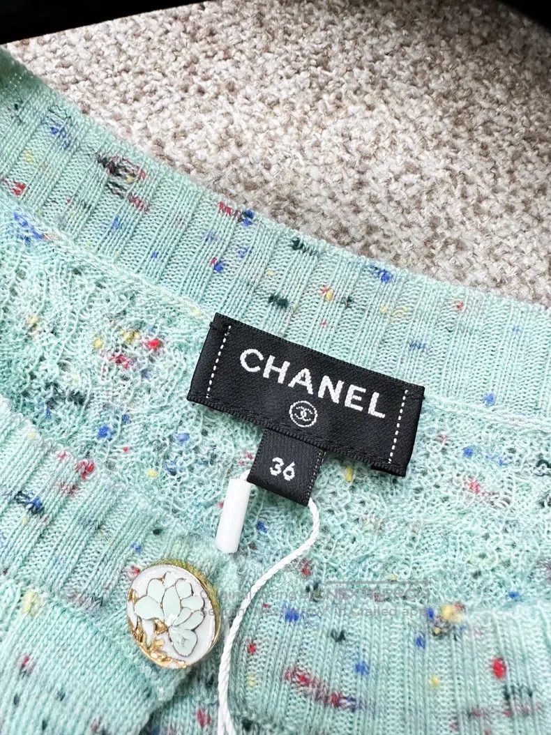 Chanel Chanel Hollow-out three-dimensional texture long-sleeved k Size XS / US 0-2 / IT 36-38 - 7 Thumbnail