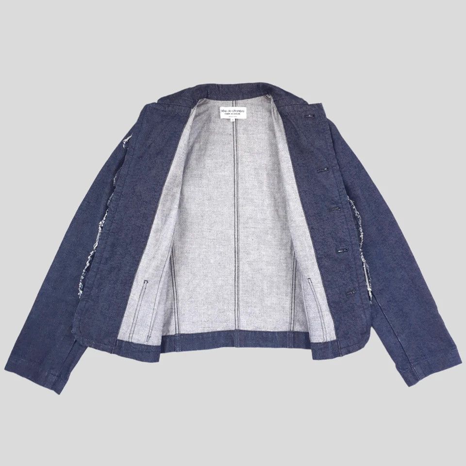 Comme des Garcons Robe De Chambre Comme Des Garcons 2001 Blue Denim Jacket Size M / US 6-8 / IT 42-44 - 7 Thumbnail