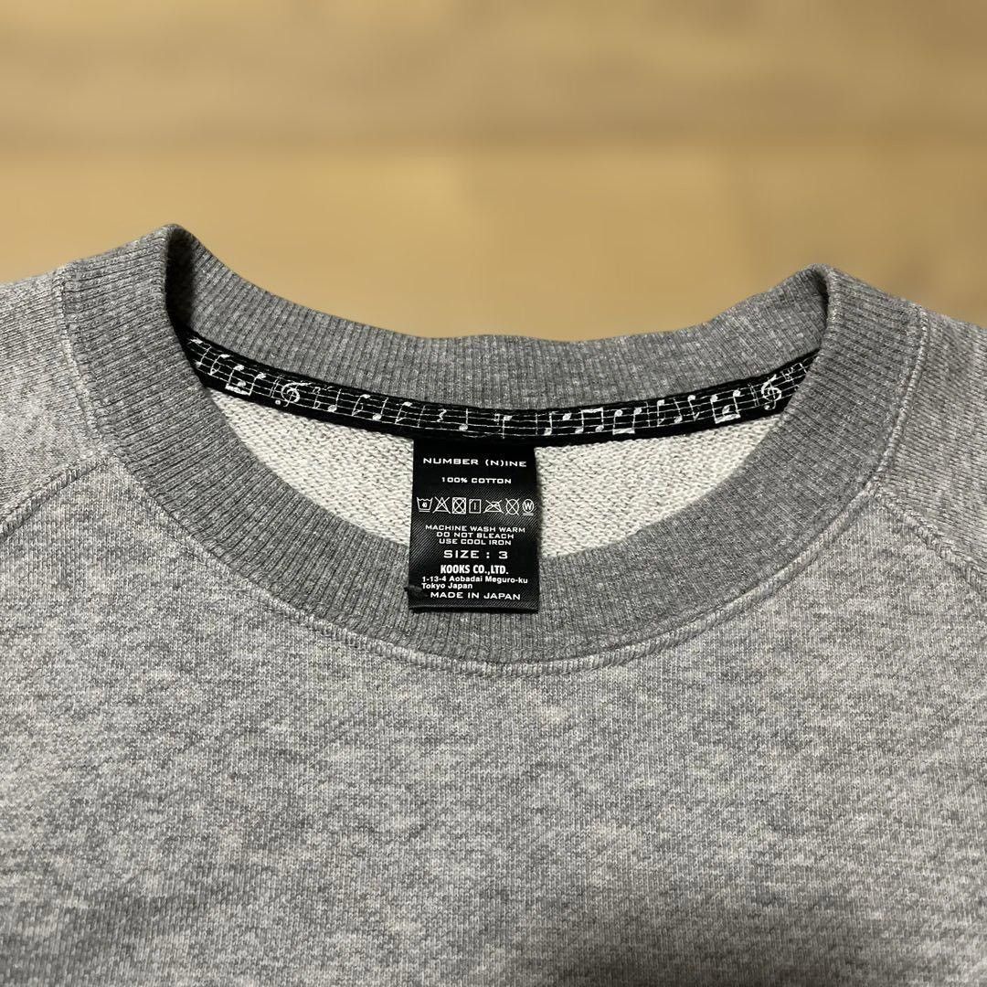 Number (N)ine School of Visual Comedy Crewneck Sweatshirt Size US L / EU 52-54 / 3 - 7 Thumbnail