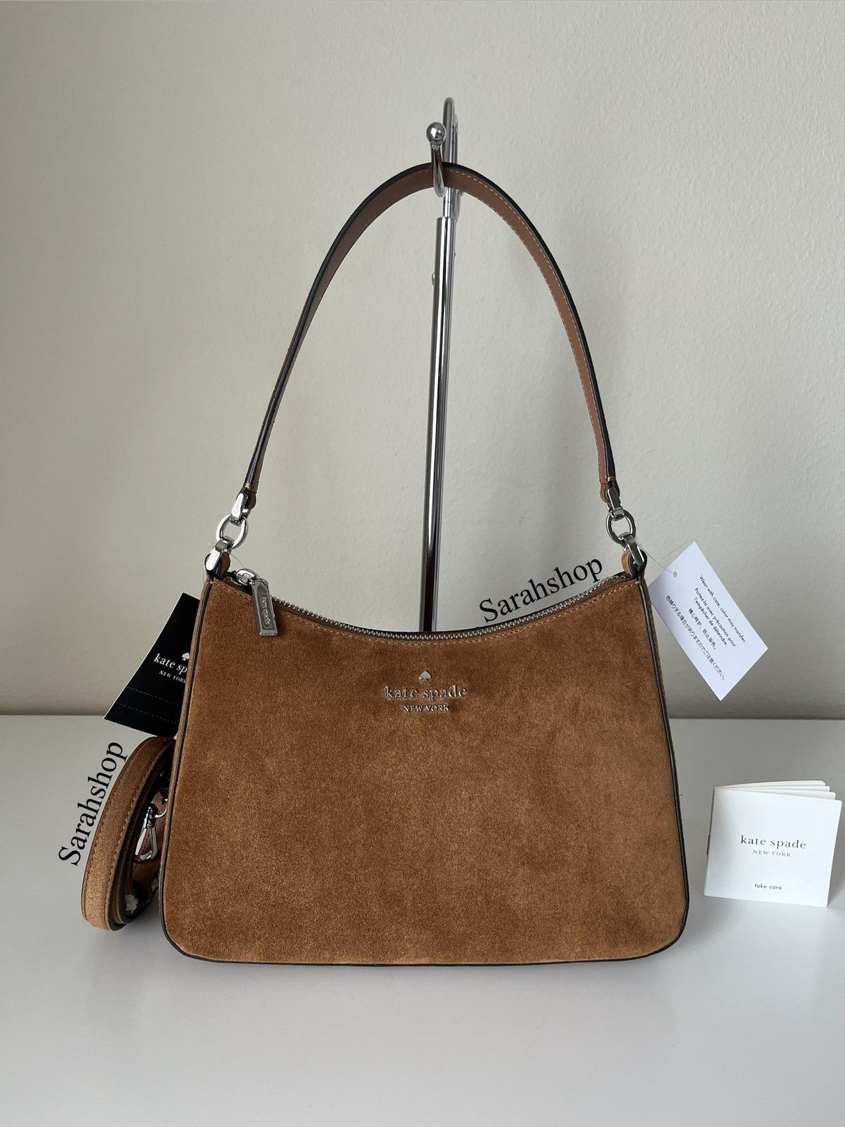 Kate Spade Kate Spade Margot Suede Medium Shoulder Bag Size ONE SIZE - 1 Thumbnail