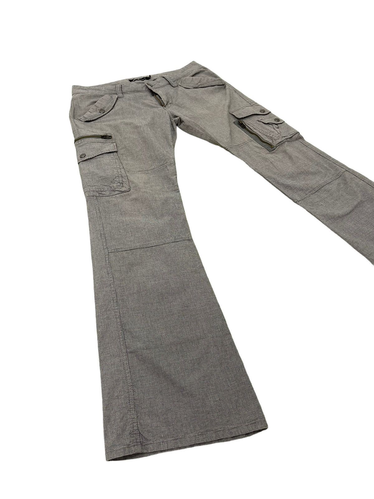 Japanese Brand Flare Cargo Root Three Stretch Boot Cut 6🟦7 Size US 33 - 1 Thumbnail