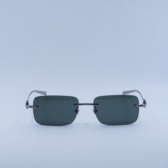 Gucci 🕶️ New Gucci GG1703S 001 Sunglasses - Ruthenium Frame Size ONE SIZE - 2 Thumbnail
