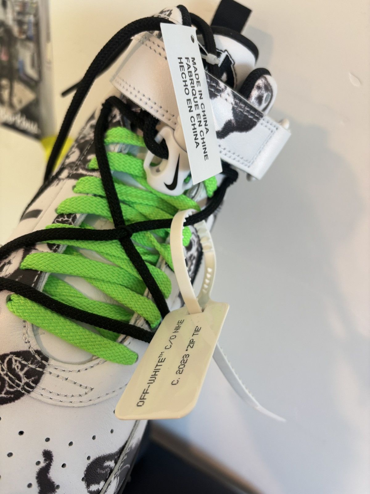 Nike × Off-White Nike Off-White Air Force 1 Mid Grim Reaper Multi Size US 11.5 / EU 44-45 - 8 Thumbnail