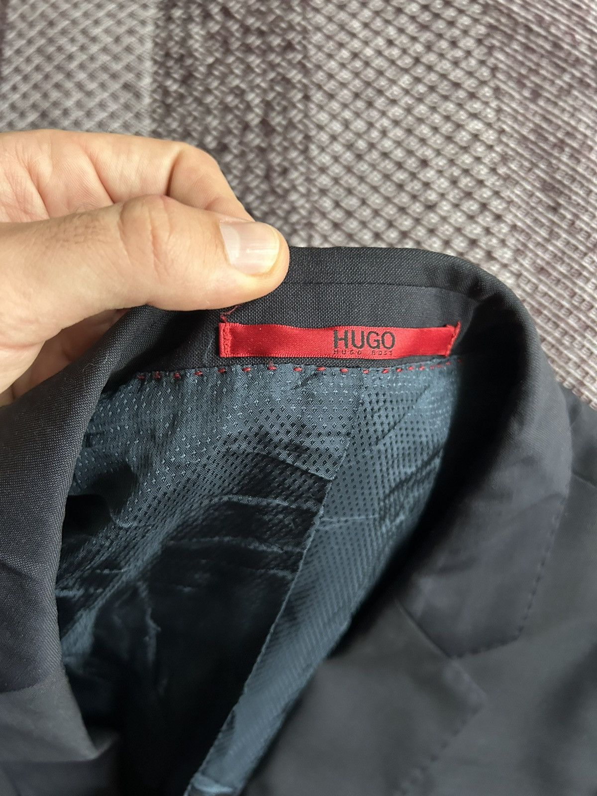 Hugo Boss Hugo Boss Formal Type Solid Blazer Red Tab Size 40R Unisex Size 40R - 5 Thumbnail