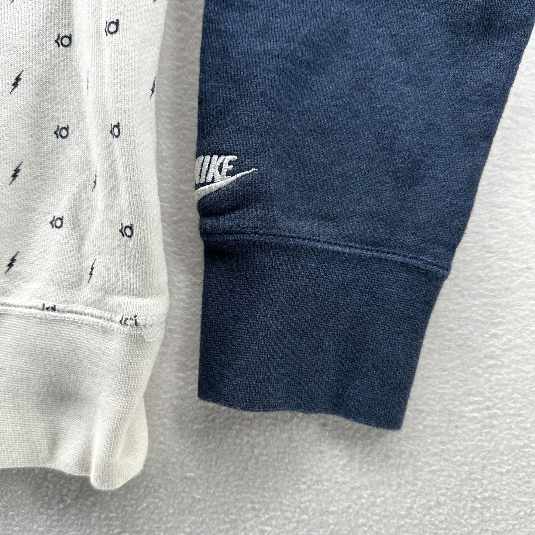Nike VINTAGE Nike Sweatshirt Pullover Men’s Medium Kevin Durant Long Sleeve Blue White Crew Neck Comfort Seasonal Winter Classic Size US M / EU 48-50 / 2 - 3 Thumbnail