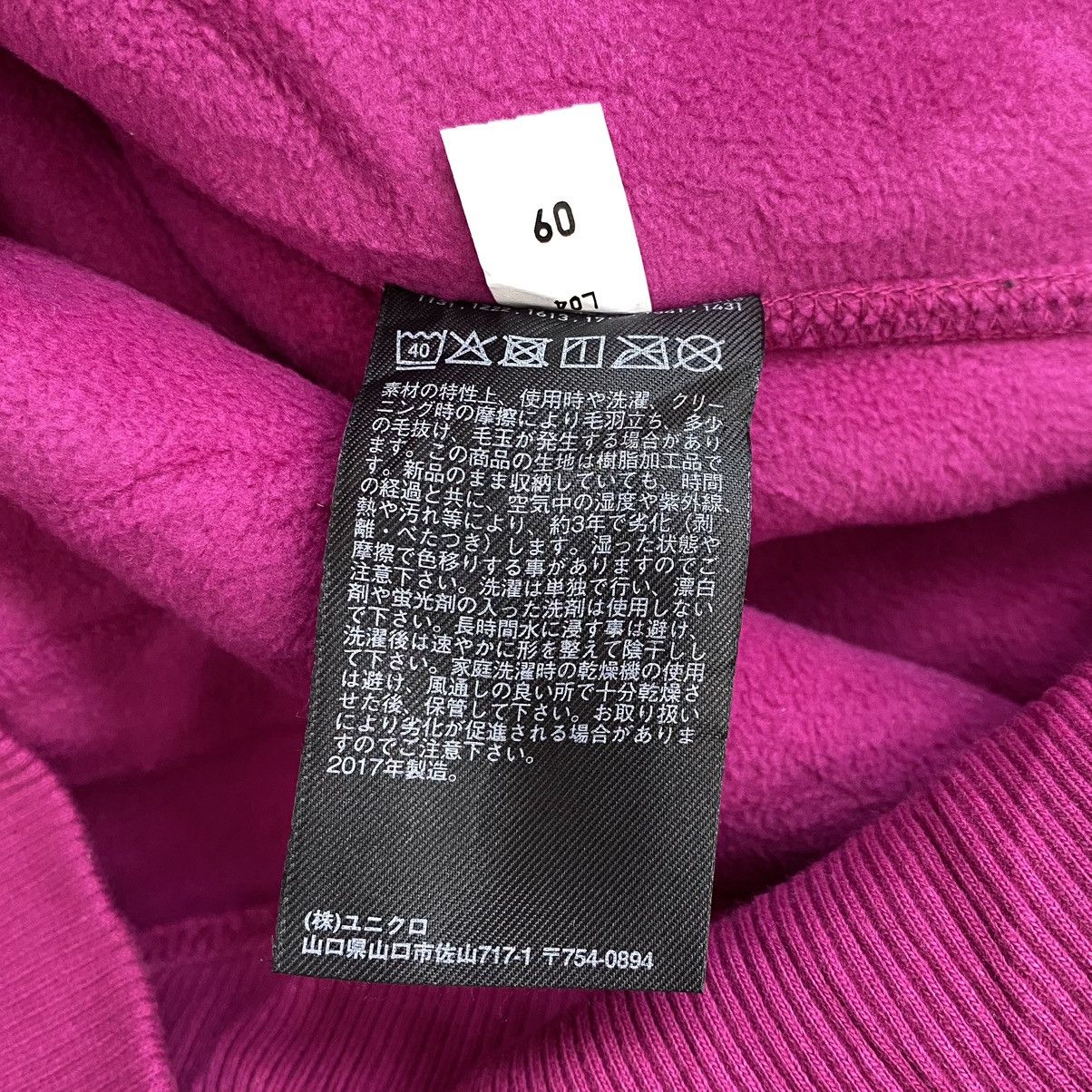 Uniqlo × Vintage Vintage UNIQLO Retro Sherpa Pink Hoodie Size M / US 6-8 / IT 42-44 - 5 Thumbnail