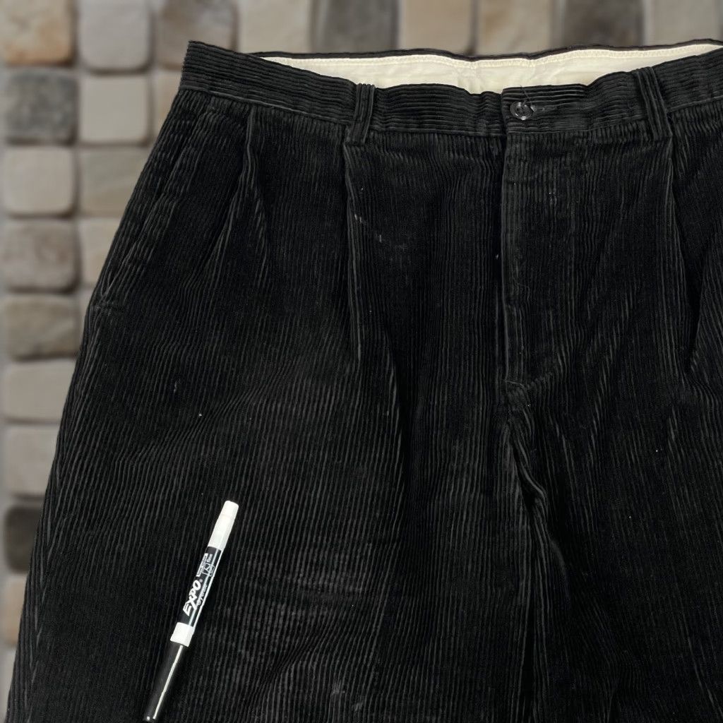 Nautica Nautica Pants Mens 34 x 32 Black Corduroy Chino Straight Leg 5-Pocket Utility Casual工作wear Size US 34 / EU 50 - 1 Thumbnail