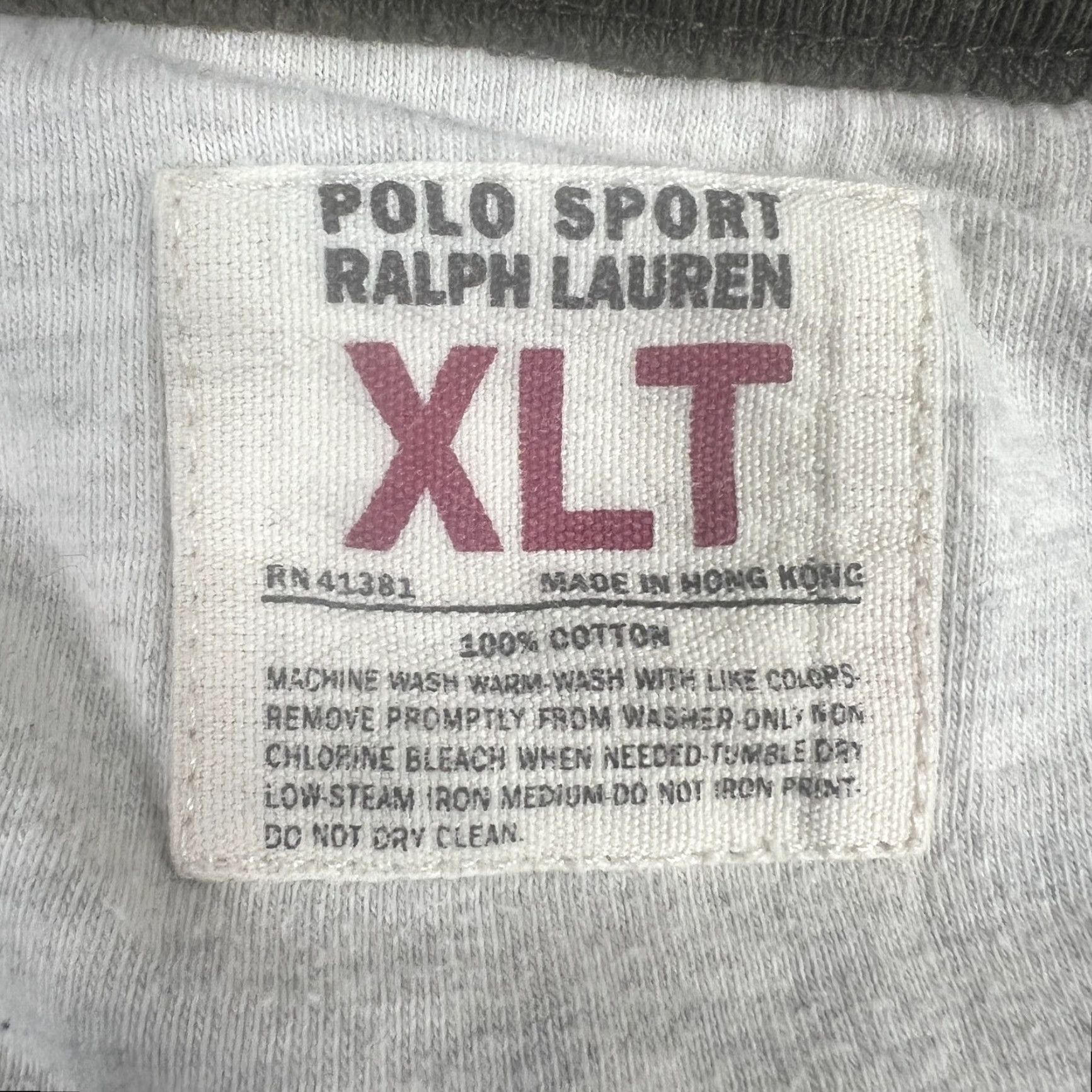 Ralph Lauren VINTAGE Ralph Lauren Polo Sport Thermal Shirt Men’s XLT Green 90s Cotton Knit Urban Fashion Size US XL / EU 56 / 4 - 5 Thumbnail