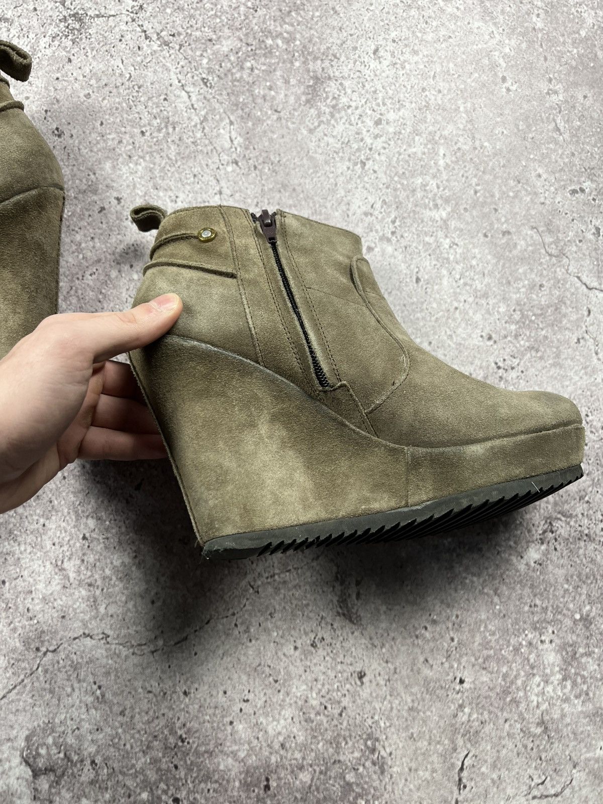Diesel Diesel Archive Isabel Marant Bekett Style Suede Sneakers Size US 8.5 / IT 38.5 - 9 Thumbnail