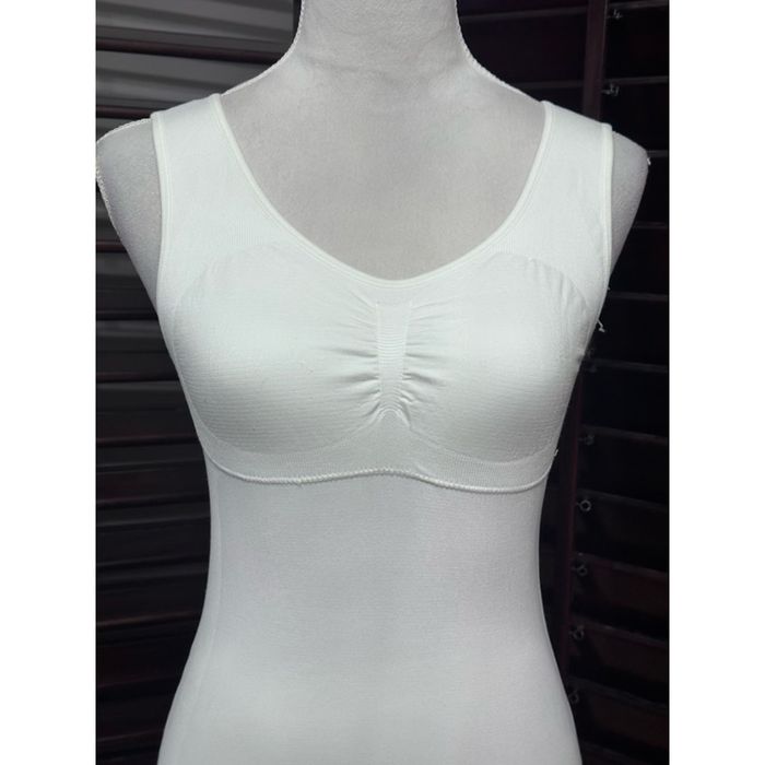Unlisted Camishaper Shapewear Tank Top Women's XL White Built In
