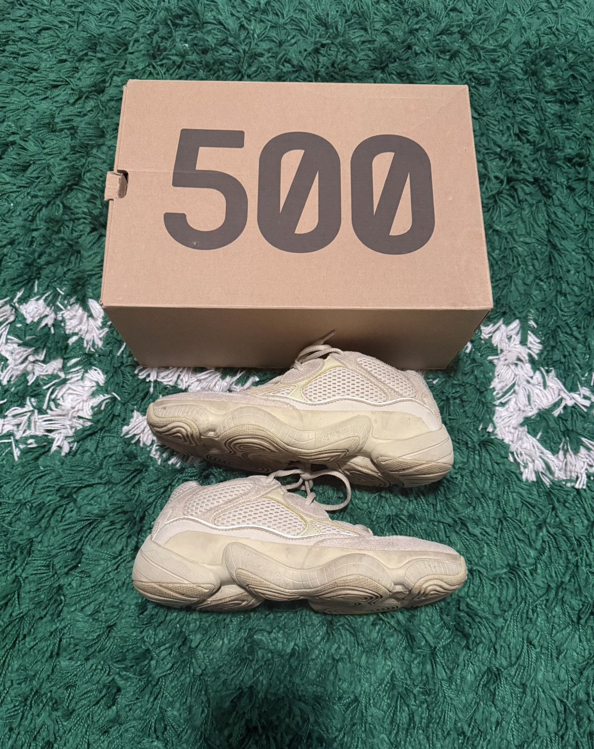 Yeezy YEEZY 500 SUPER MOON YELLOW Size US 7 / EU 40 - 2 Thumbnail