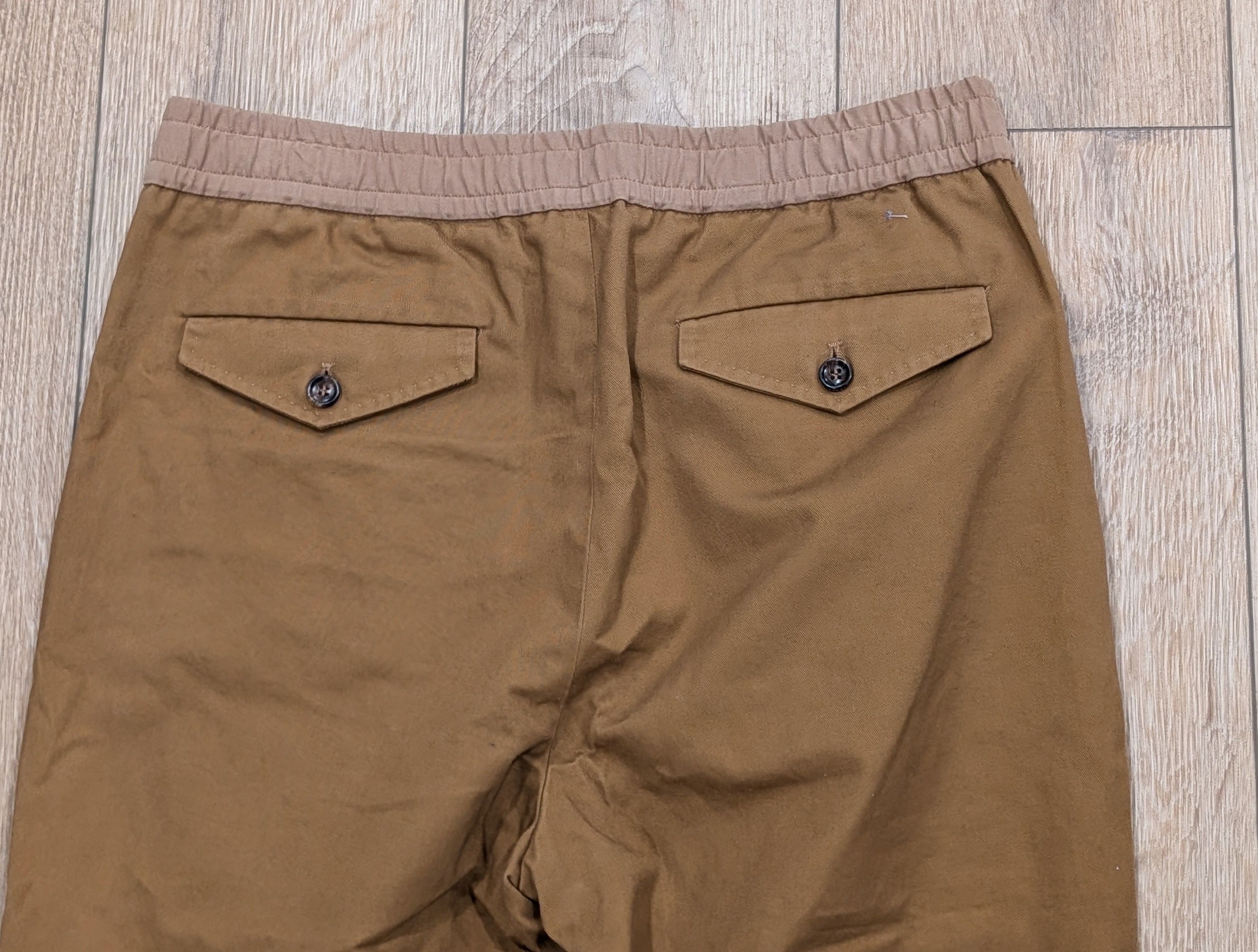 Gucci GUCCI Tapered Cotton Jogger Pants Brown 46 US 30 Size US 30 / EU 46 - 4 Thumbnail