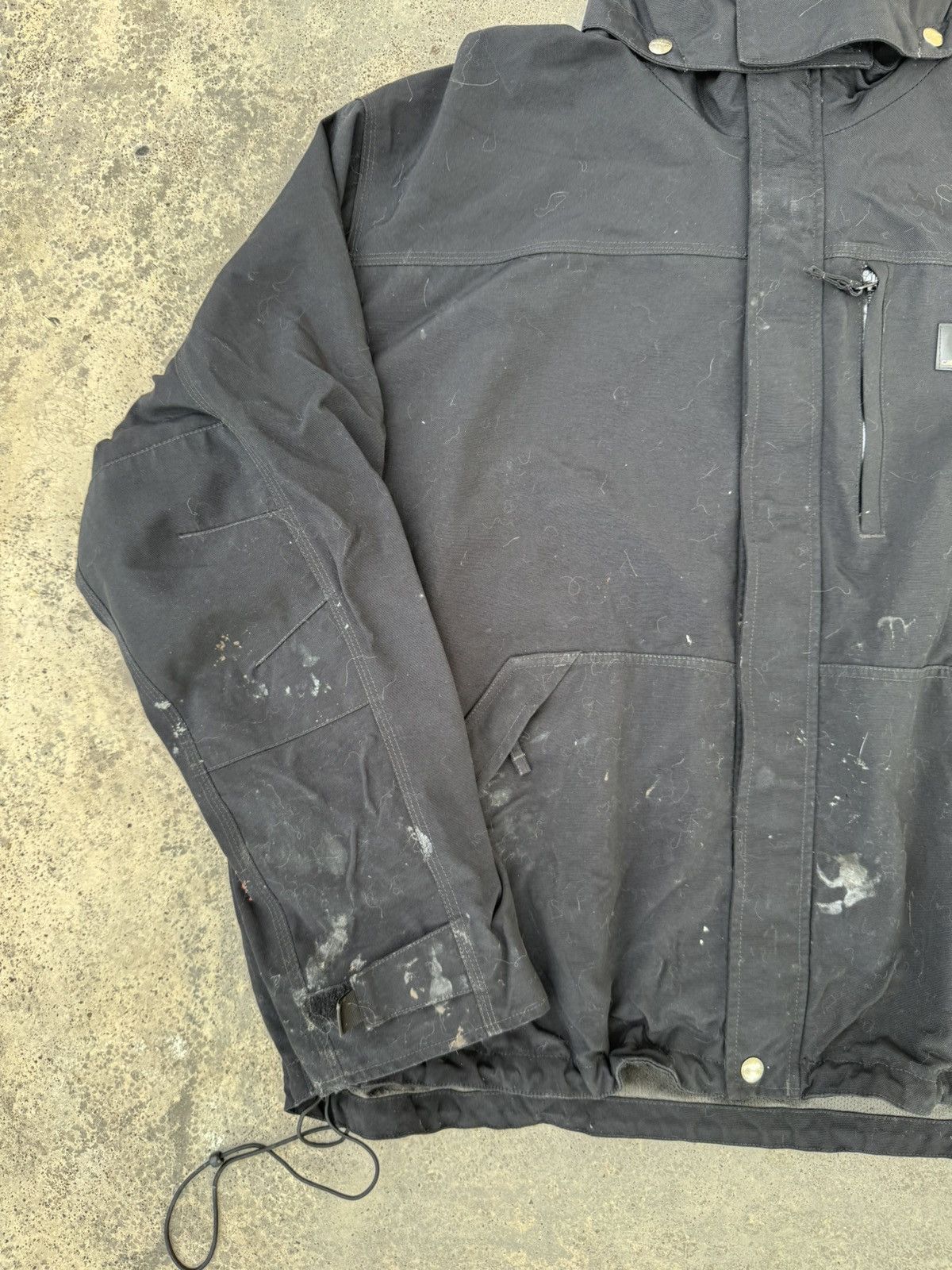 Carhartt Distressed Thrash Carhartt Paint Splash Jacket Size US XXL / EU 58 / 5 - 6 Thumbnail