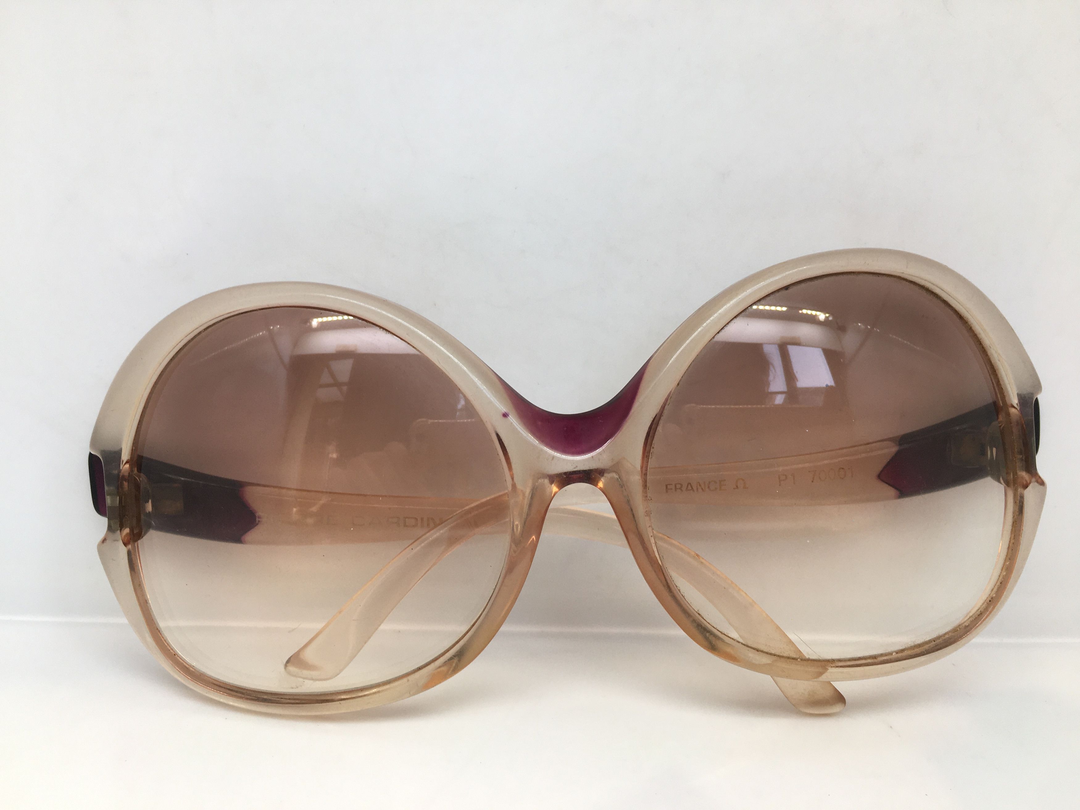 Pierre Cardin Vintage Pierre Cardin P1 70001 Oversize Cateye Sunglasses Size ONE SIZE - 7 Thumbnail