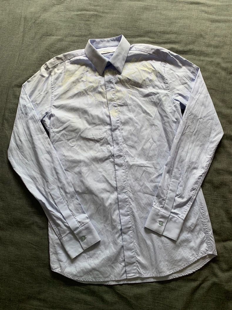 Givenchy Givenchy Size37 Goat Head Demon Print Shirt Size US M / EU 48-50 / 2 - 1 Thumbnail