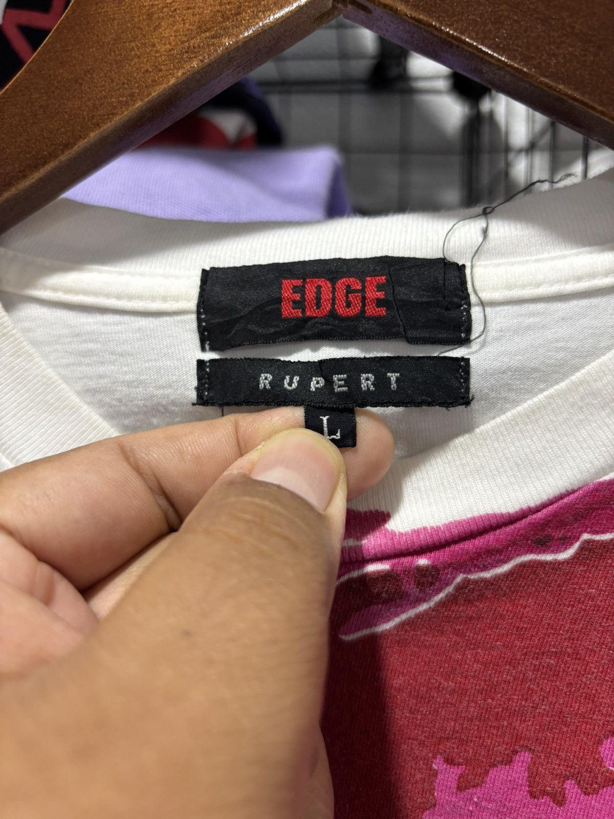 Japanese Brand × Vintage Vintage Edge Rupert Japanese Designer Tshirt Size US L / EU 52-54 / 3 - 3 Thumbnail