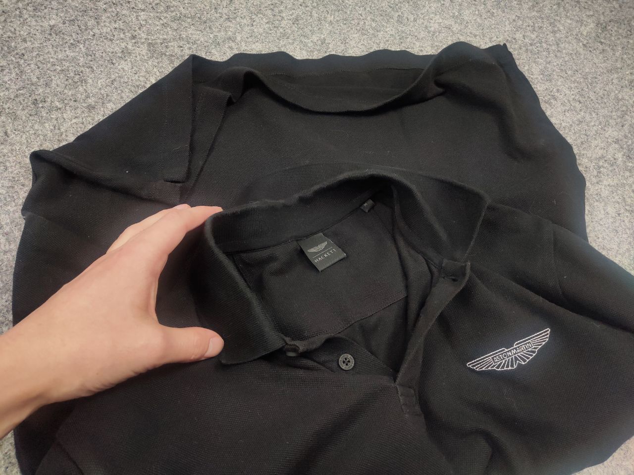 Hackett Hackett London by Aston Martin Logo Polo Classic T shirt Size US M / EU 48-50 / 2 - 11 Thumbnail