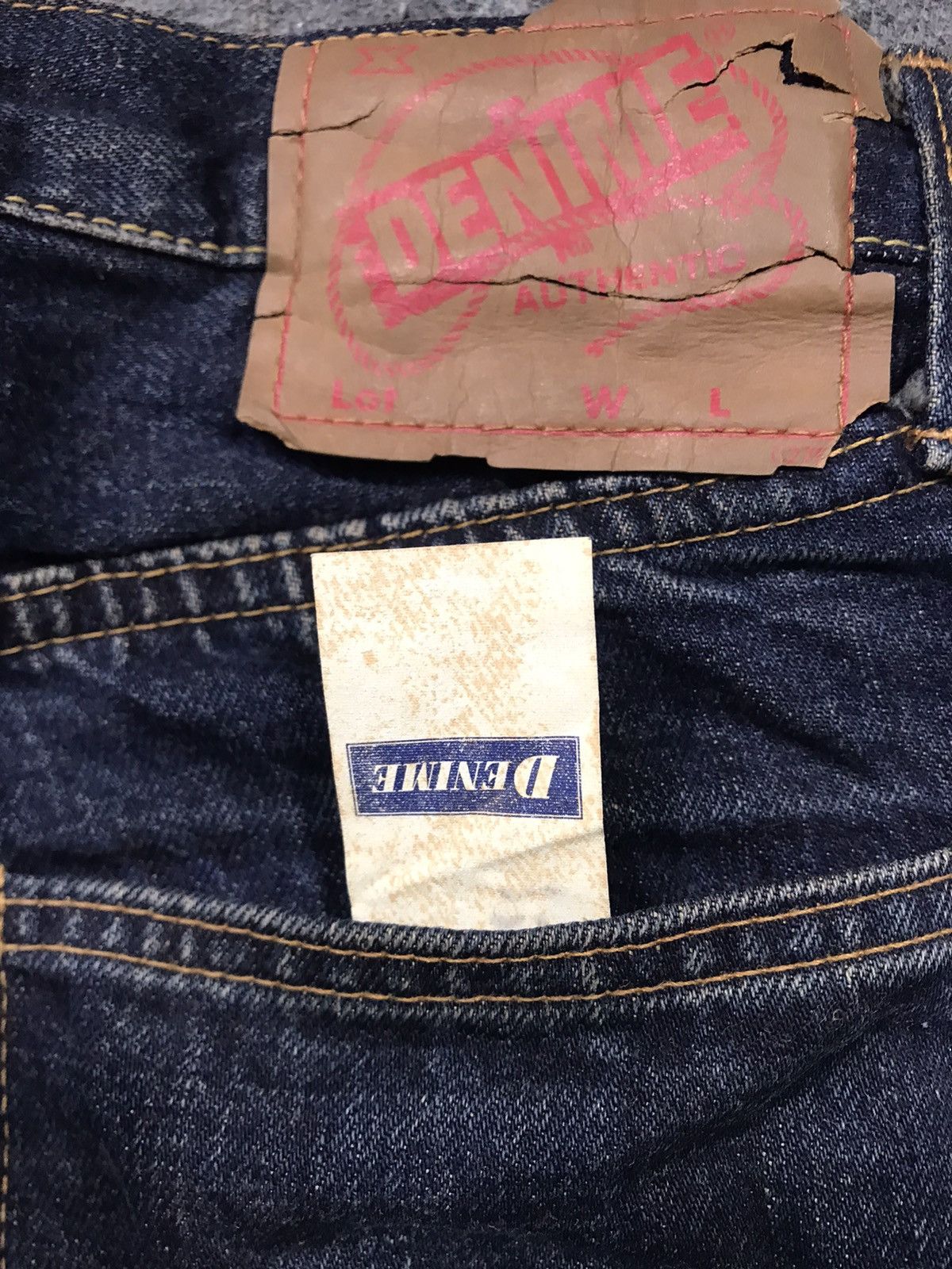 Denime Denime Dark Indigo Denim Jeans Selvedge Size 26 29 Size 26" / US 2 / IT 38 - 11 Thumbnail