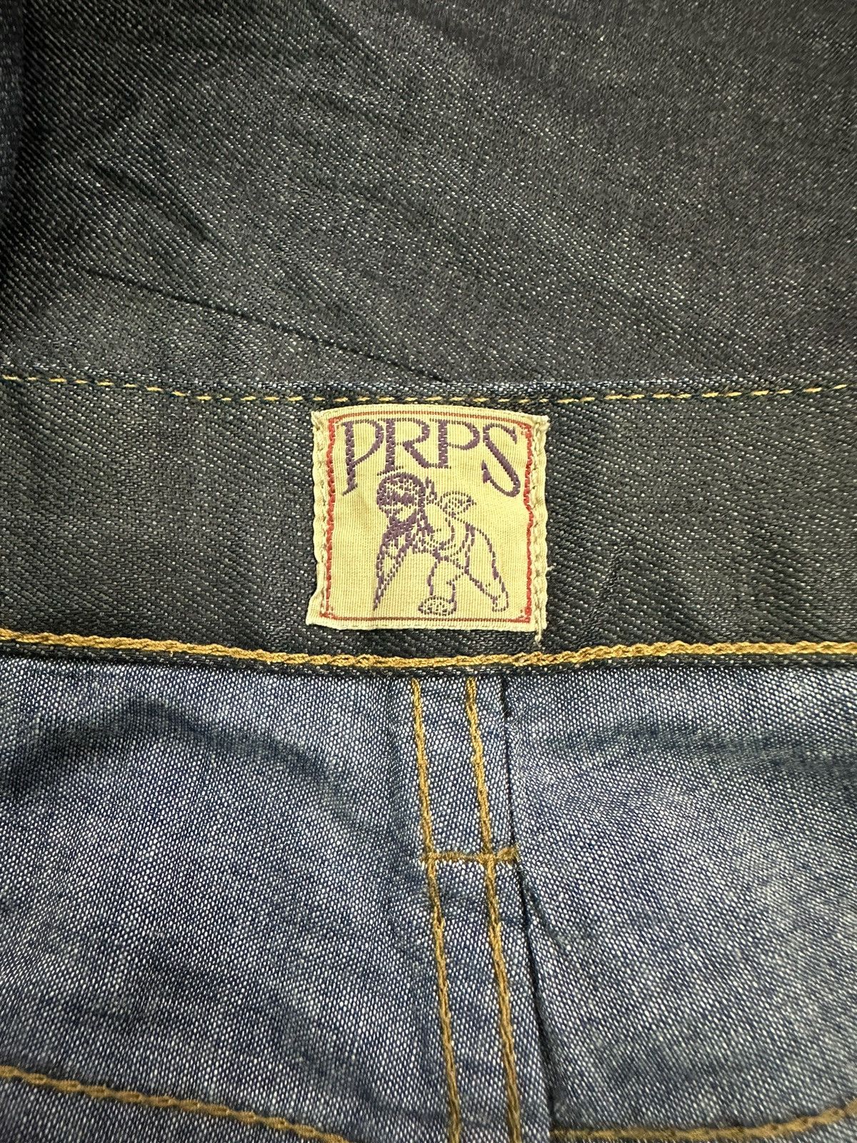 Prps PRPS BLUE DENIM WAX JEANS Size US 26 / EU 42 - 16 Thumbnail
