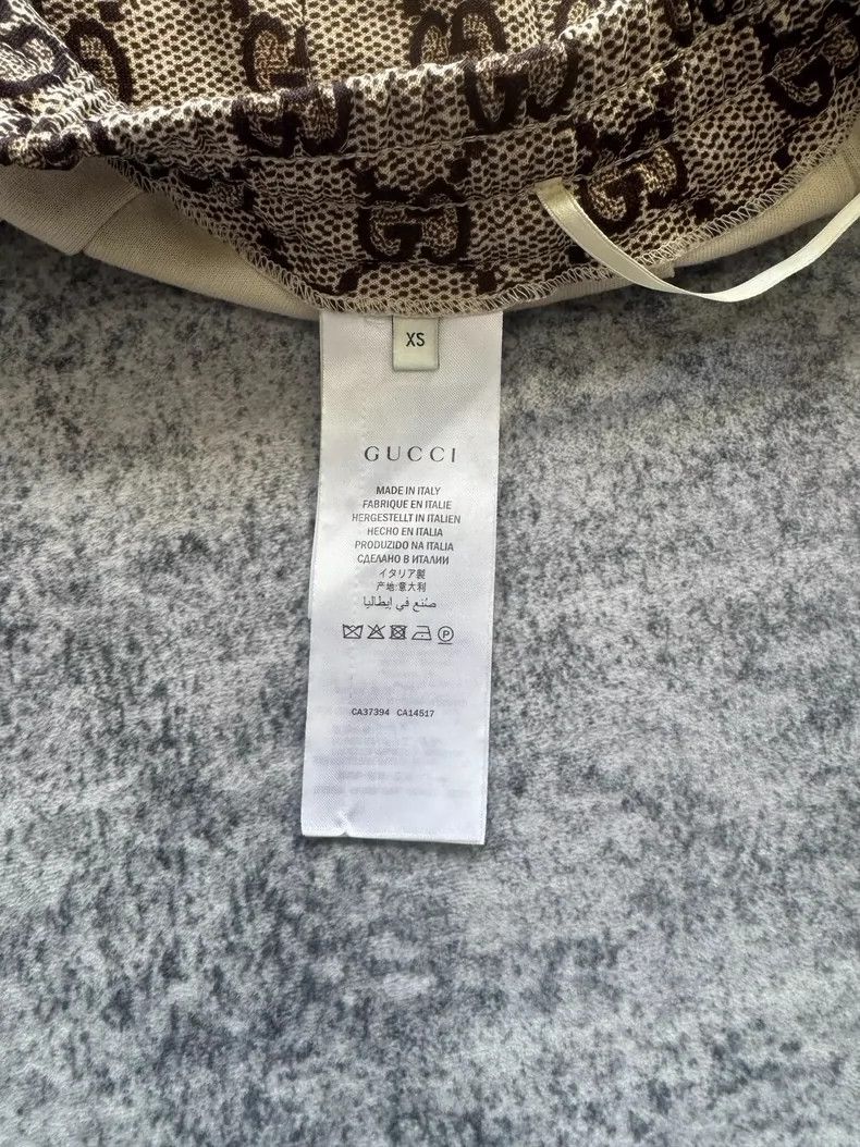 Gucci Gucci Size XS Brown full print long pleated skirt 2504-Nex Size 42" / US 20 - 5 Thumbnail