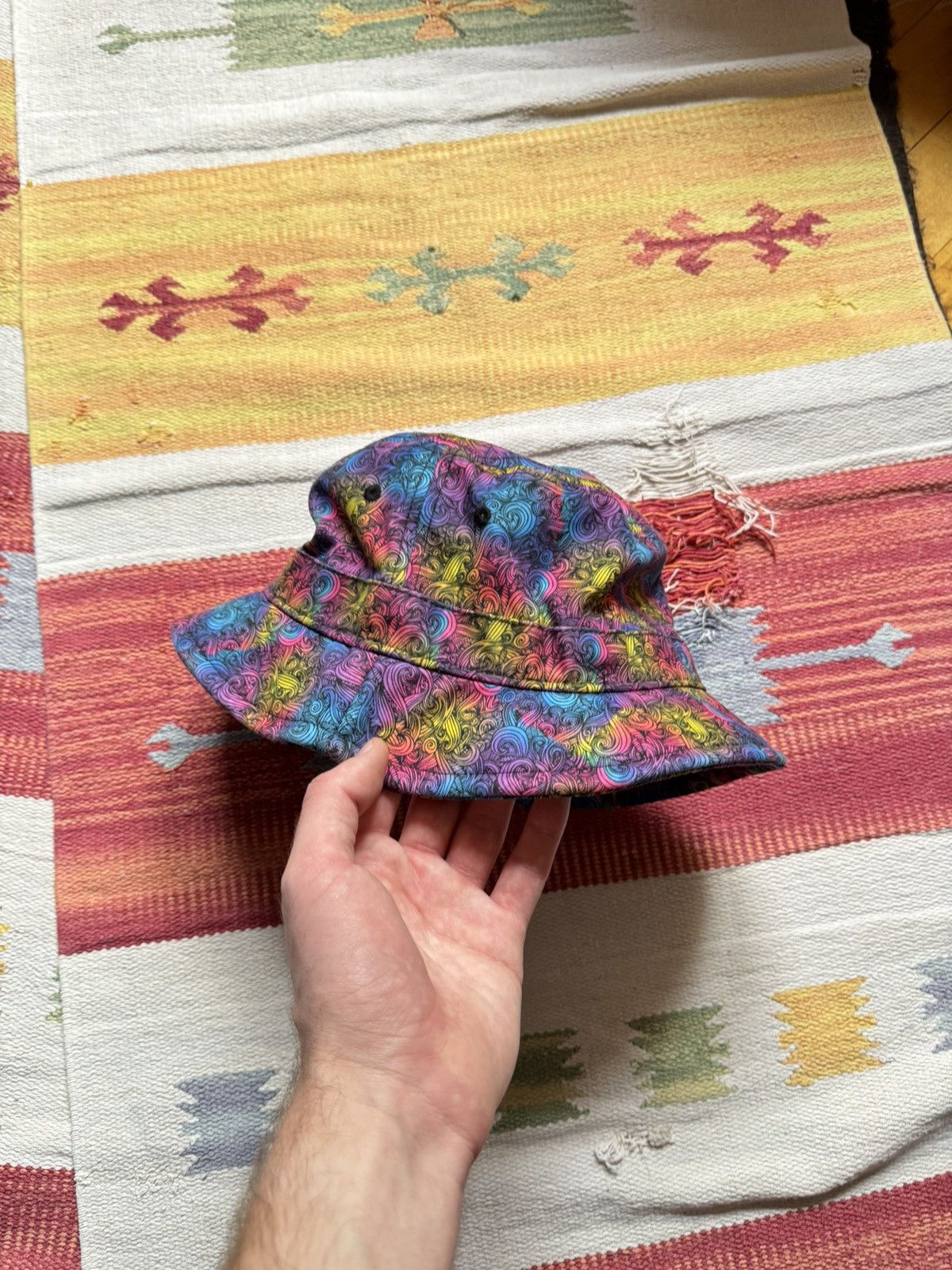 Hang Ten Hang Ten y2k Multicolor Japanese Bucket Hat Size ONE SIZE - 3 Thumbnail