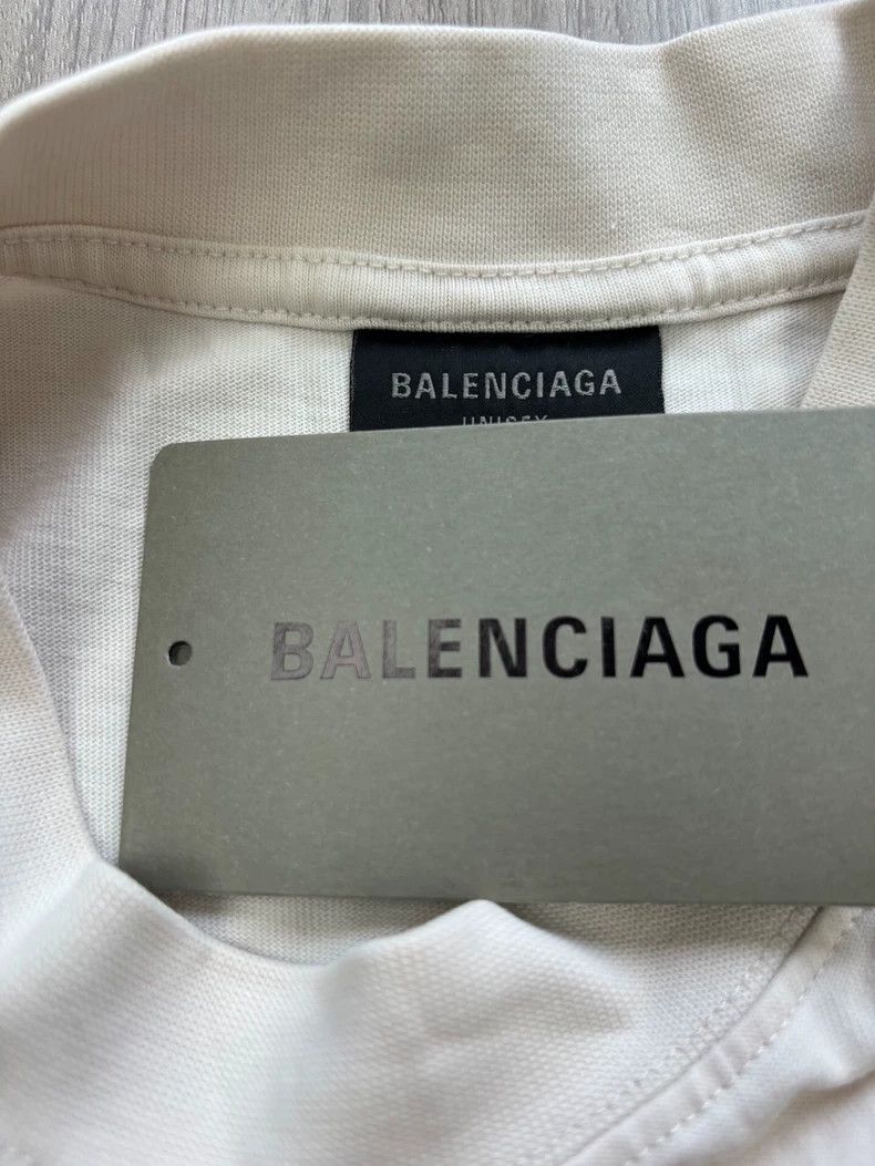Balenciaga Balenciaga Monogrammed crewneck short sleeve T-shirt Size US S / EU 44-46 / 1 - 4 Thumbnail