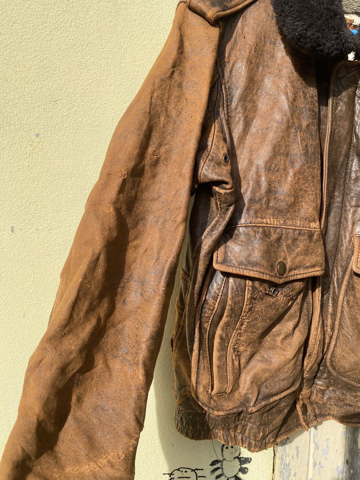 Harley Davidson × Vintage Vintage harley davidson motorcycle leather jacket Size US M / EU 48-50 / 2 - 18 Thumbnail