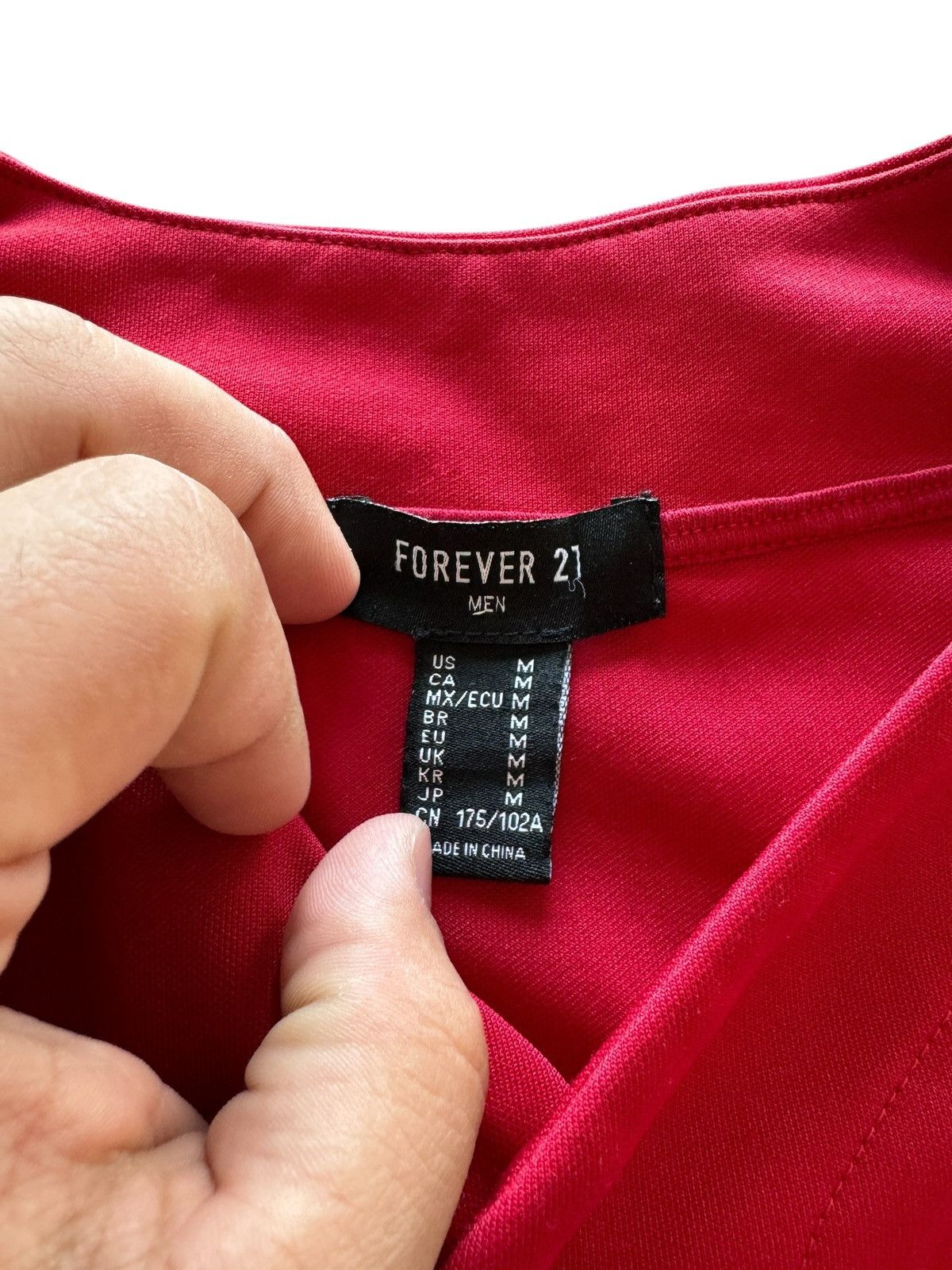 Forever 21 Embroidered Forever 21 ‘Tokyo’ Red and Black Jersey Size US M / EU 48-50 / 2 - 4 Thumbnail