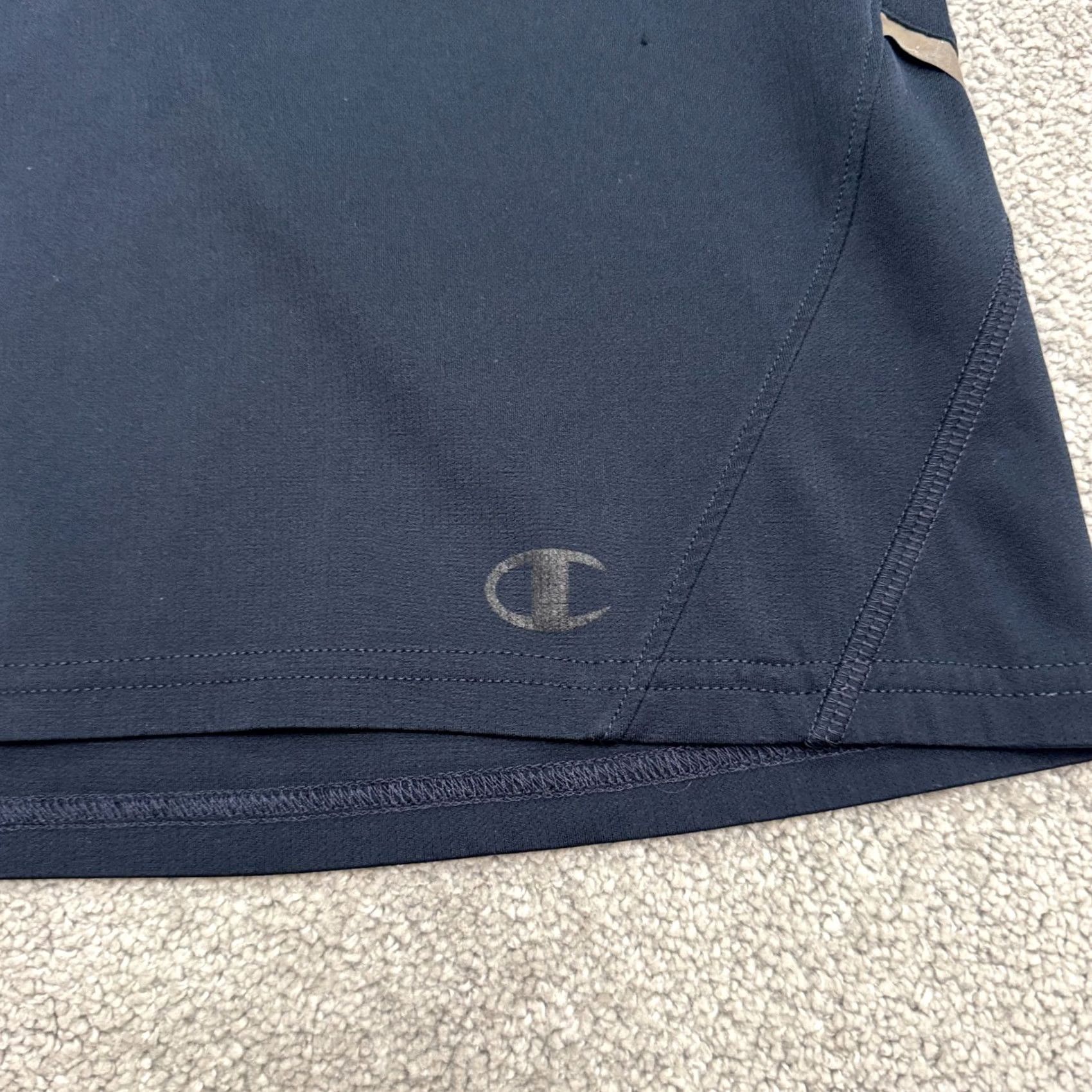 Champion Champion Performance Cotton Jersey Shorts Mens XL Navy Blue Athletic Cotton Shorts Men XL Navy Blue Breathable Pockets 9in Inseam Athletic Size US XL / EU 56 / 4 - 6 Thumbnail