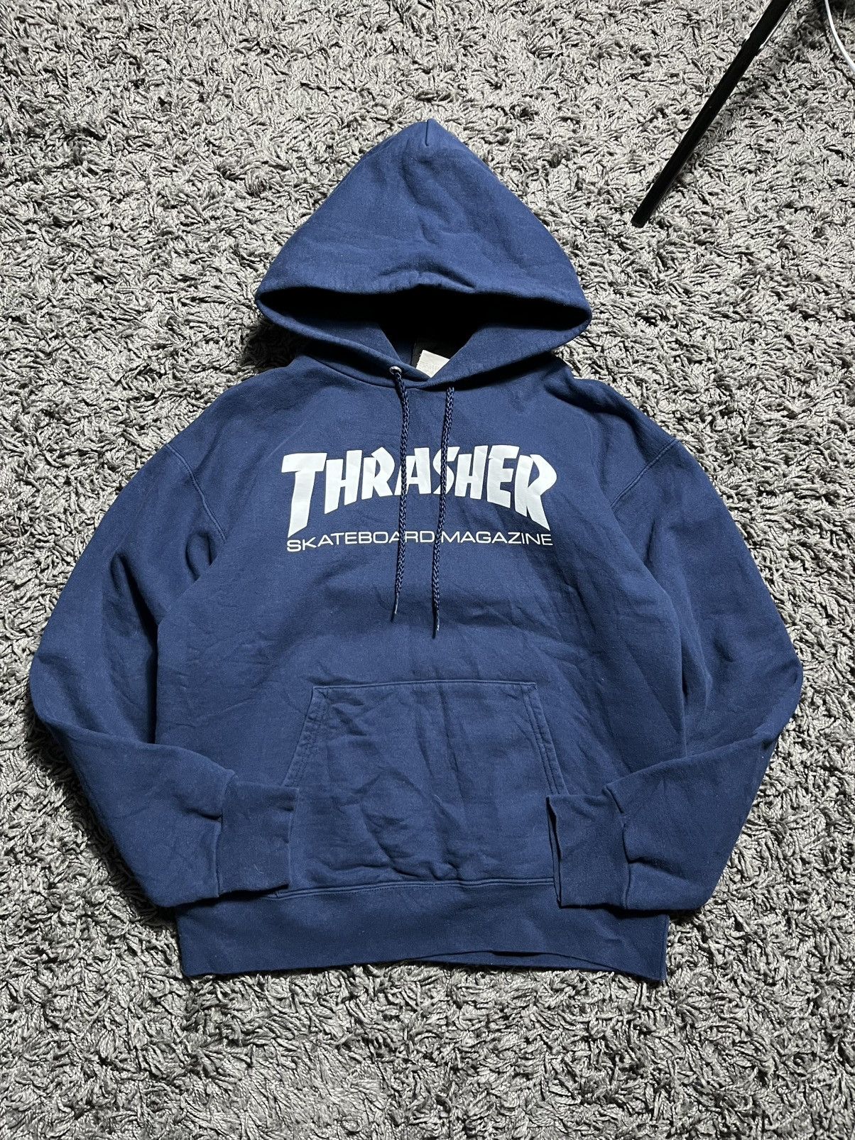 Thrasher THRASHER SKATEBOARD VINTAGE Y2K COTTON WMNS HOODIE Size S / US 4 / IT 40 - 1 Thumbnail
