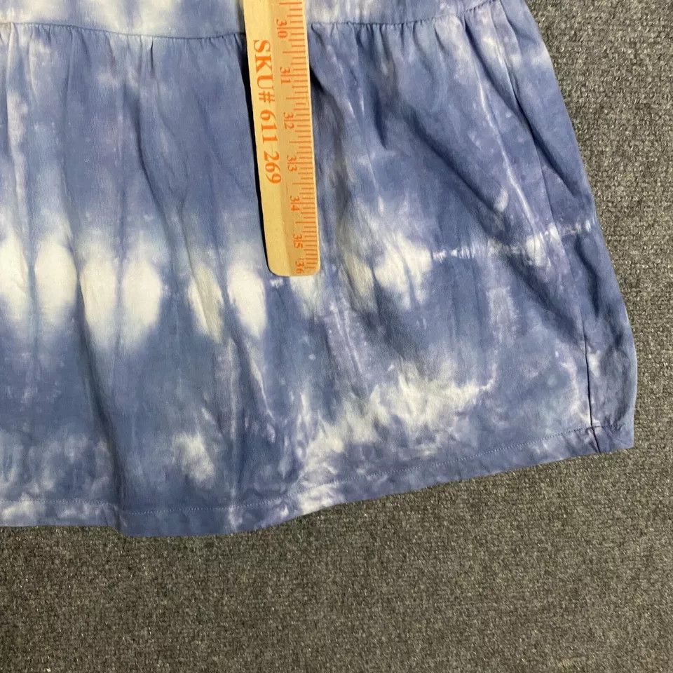 Gap Gap Dress Women's Medium A-Line 100% Cotton Adults M Tie Dye Size M / US 6-8 / IT 42-44 - 5 Thumbnail