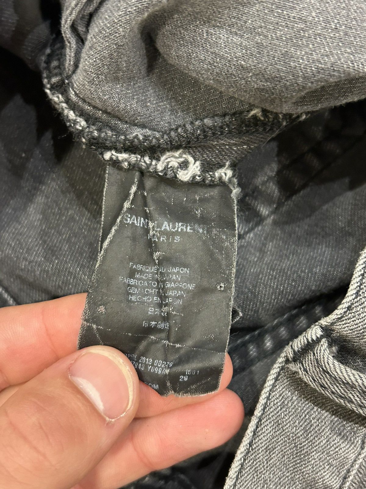 Saint Laurent Paris Saint Laurent Skinny Jean Size US 29 - 5 Thumbnail
