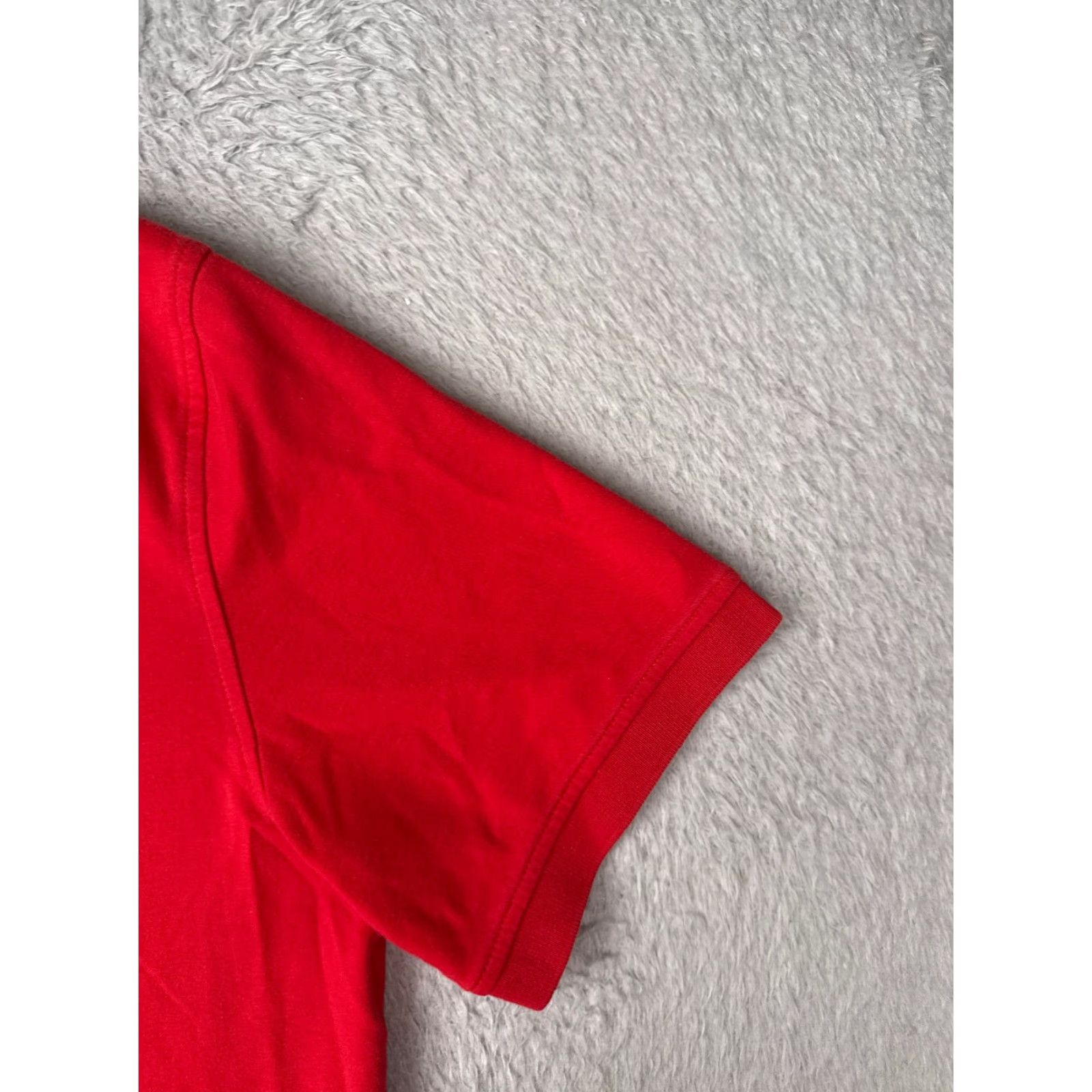 Tommy Hilfiger Tommy Hilfiger Polo Shirt Mens Adult Large Red 100% Cotton Short Sleeve Jersey Logo Modern Sports American Slim Vintage: No Size US L / EU 52-54 / 3 - 2 Thumbnail
