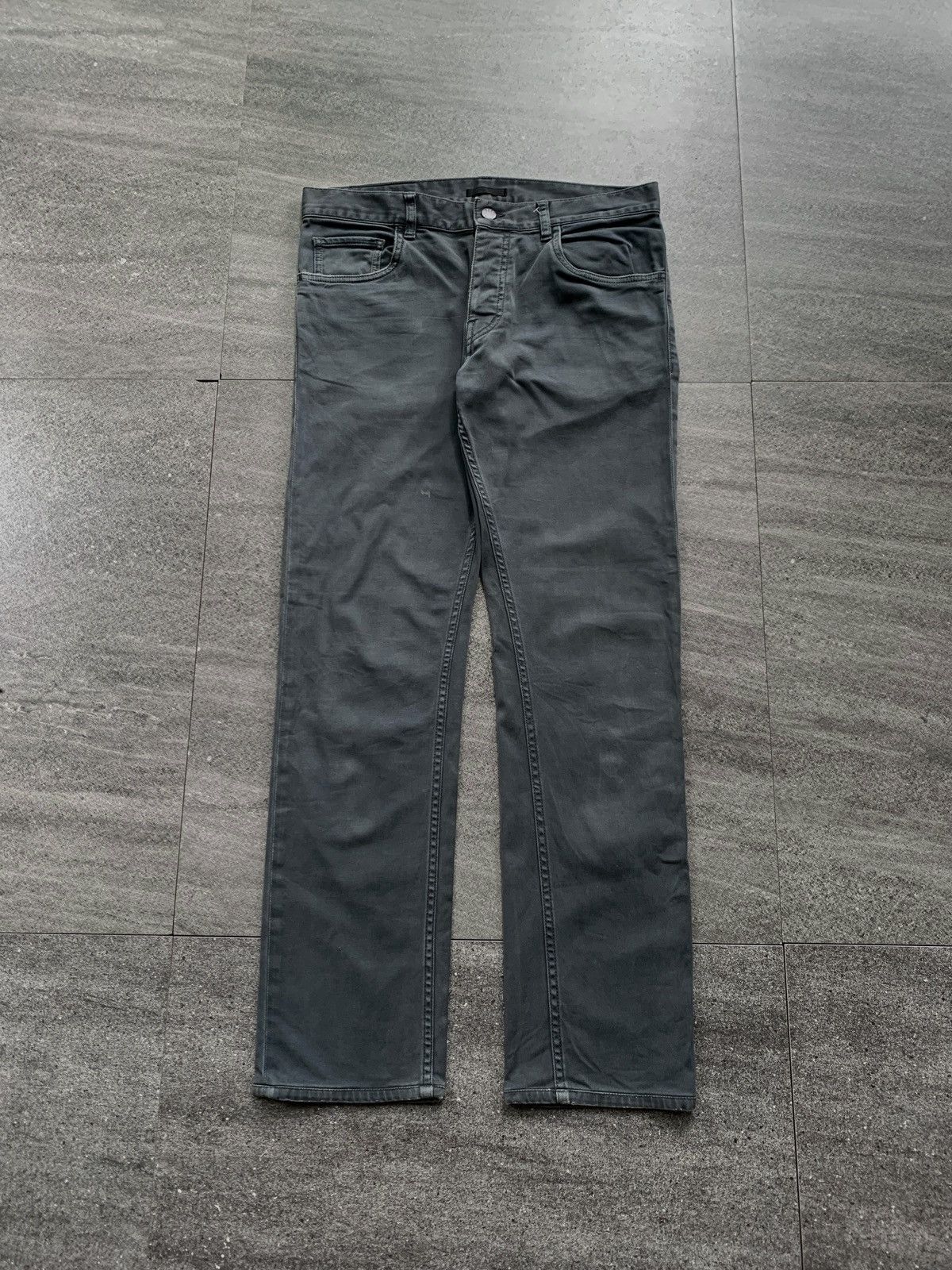 Prada FREE TAX! Faded Slim Cut Denim Jeans Size US 31 - 2 Thumbnail