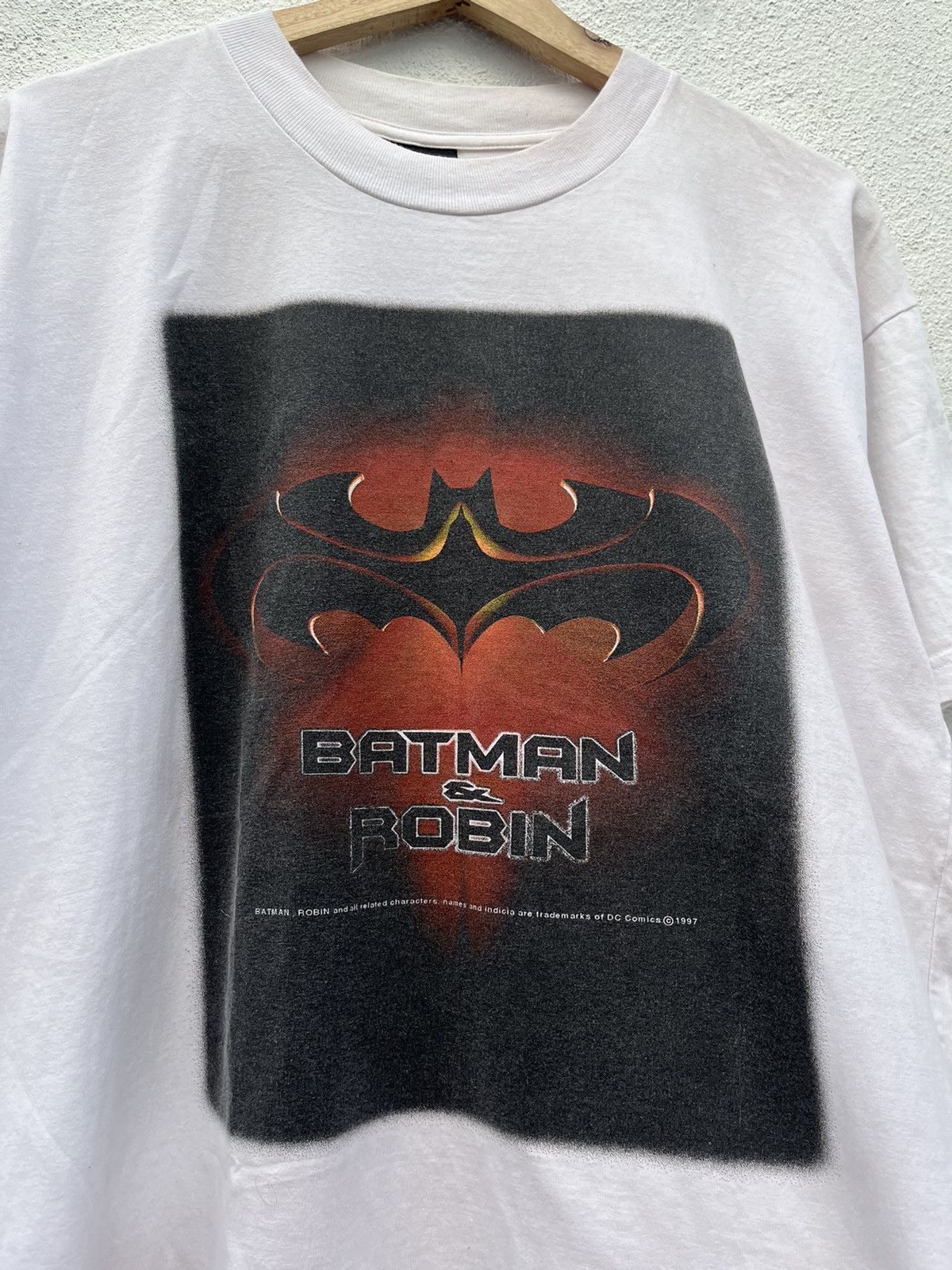 DC Comics × Vintage Vintage Rare Batman & Robbin © 1997 Size US L / EU 52-54 / 3 - 6 Thumbnail