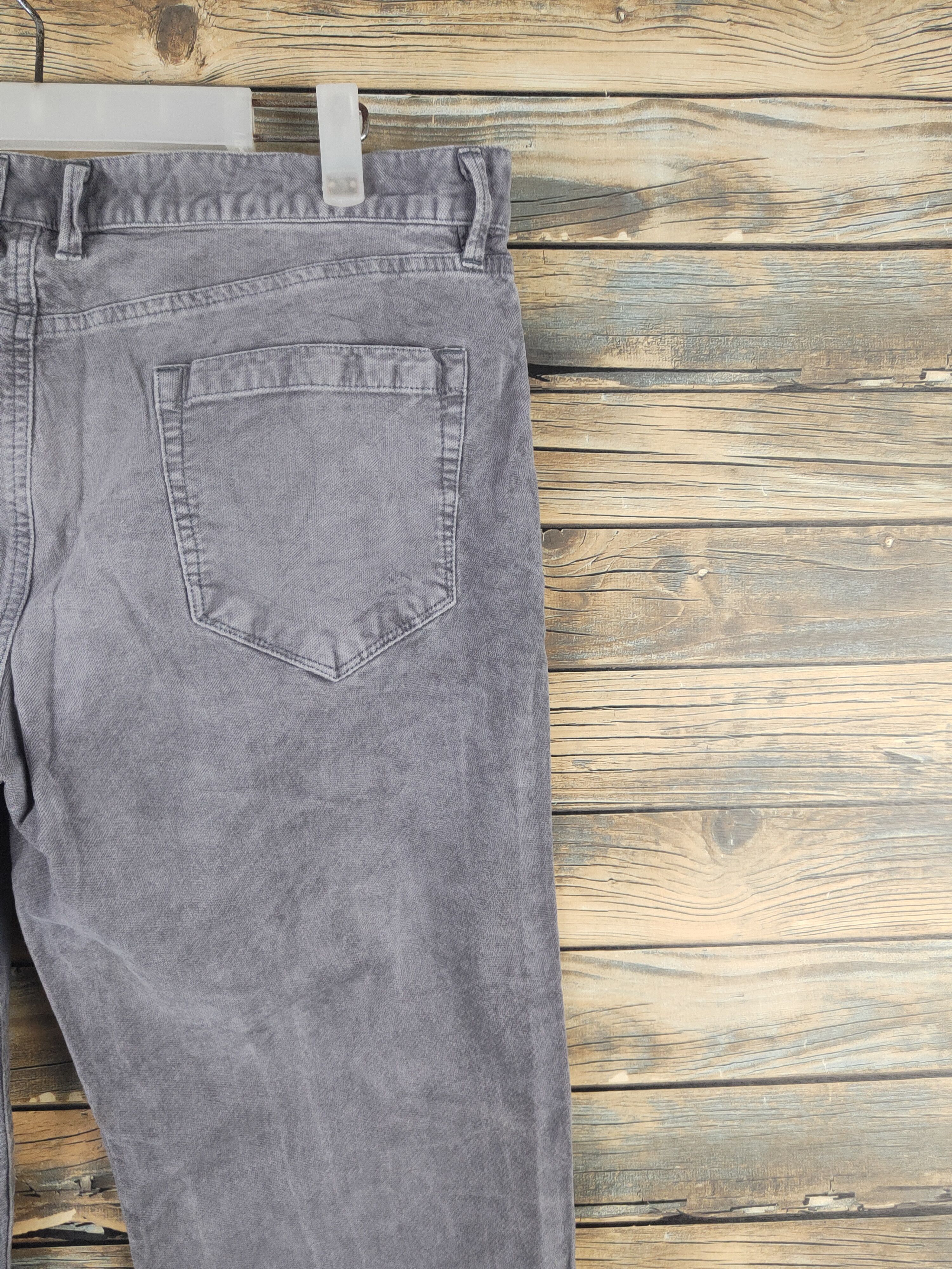 Japanese Brand DL Uniqlo Gray Multipocket Casual Pants #46-278T Size US 35 - 10 Thumbnail