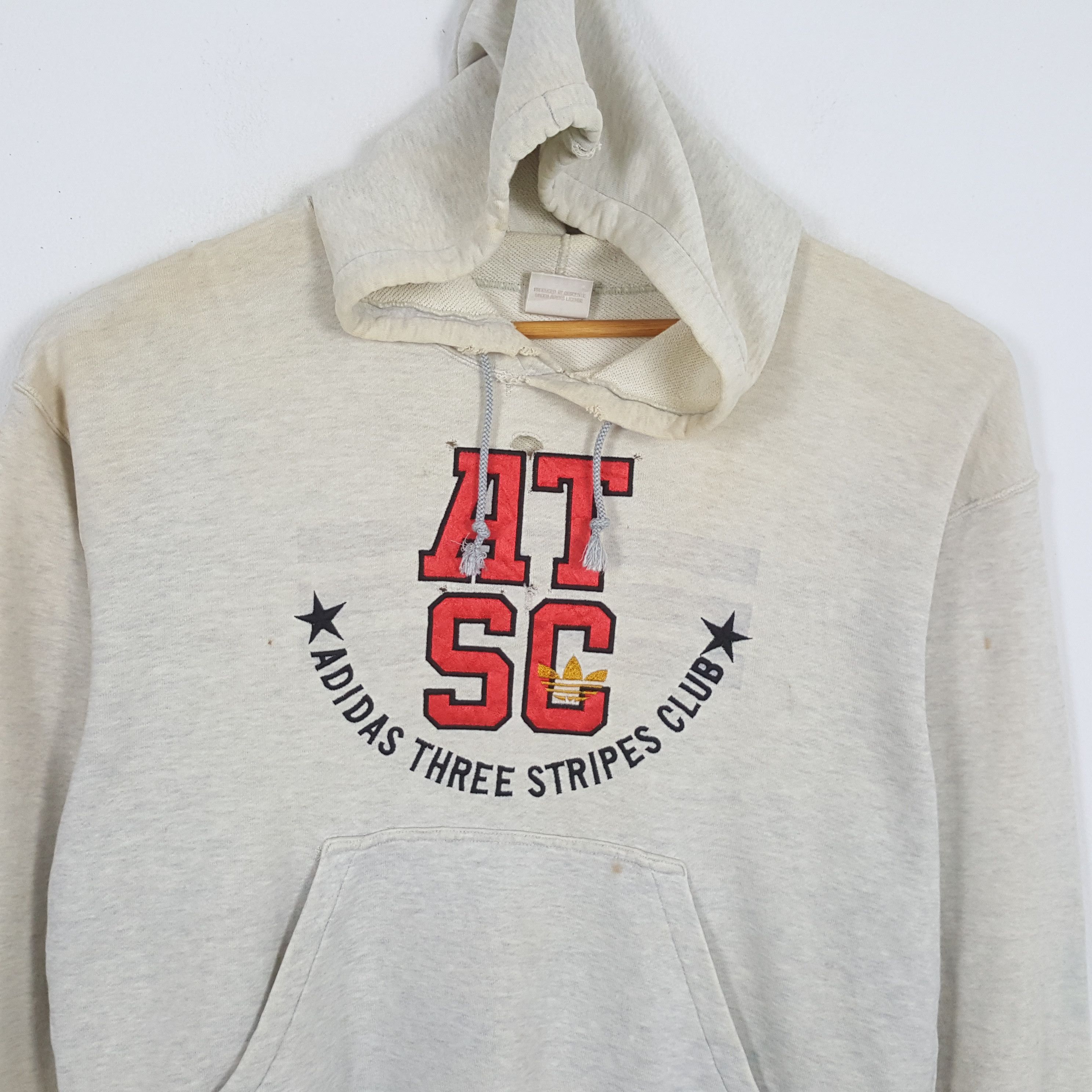 Adidas × Japanese Brand × Vintage Vintage ADIDAS ATSC Sportswear Style Hoodies Size US L / EU 52-54 / 3 - 2 Thumbnail