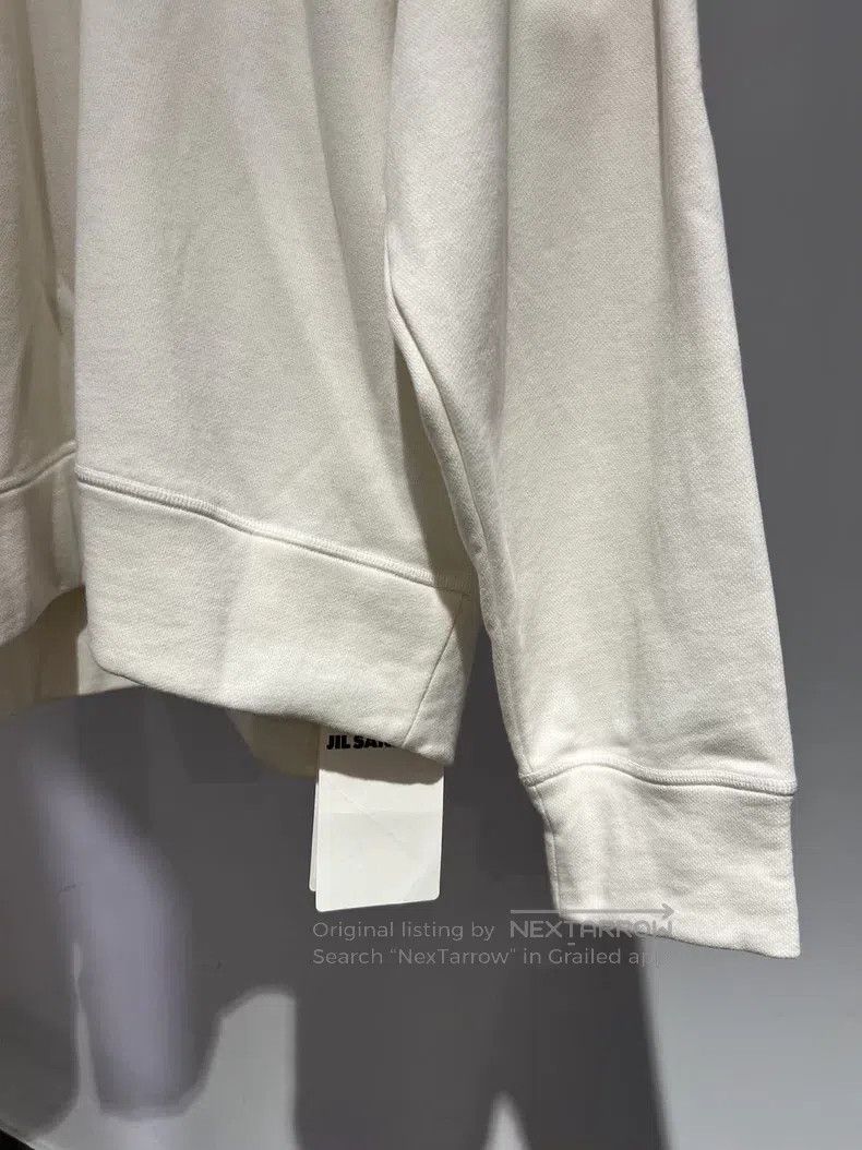 Jil Sander Jil Sander Ladies' Hooded Printed Logo Sweatshirt Size L / US 10 / IT 46 - 4 Thumbnail