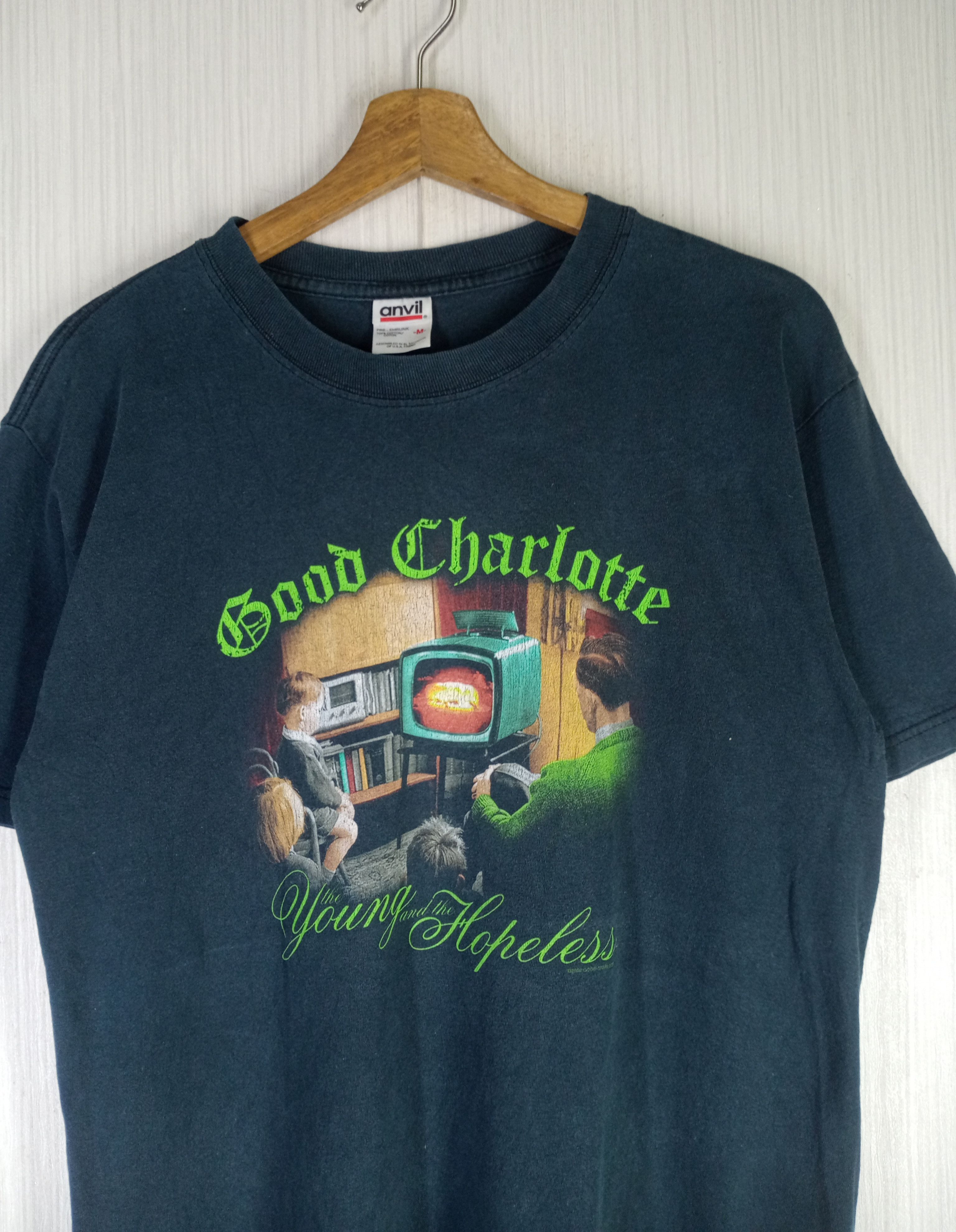Band Tees Rare Vintage Good Charlotte Rock Band Tshirt Size US M / EU 48-50 / 2 - 2 Thumbnail