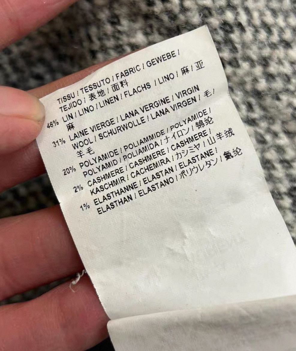 Saint Laurent Paris SAINT LAURENT beige linen hooded cardigan 2408-Nextarrow Size US S / EU 44-46 / 1 - 5 Thumbnail