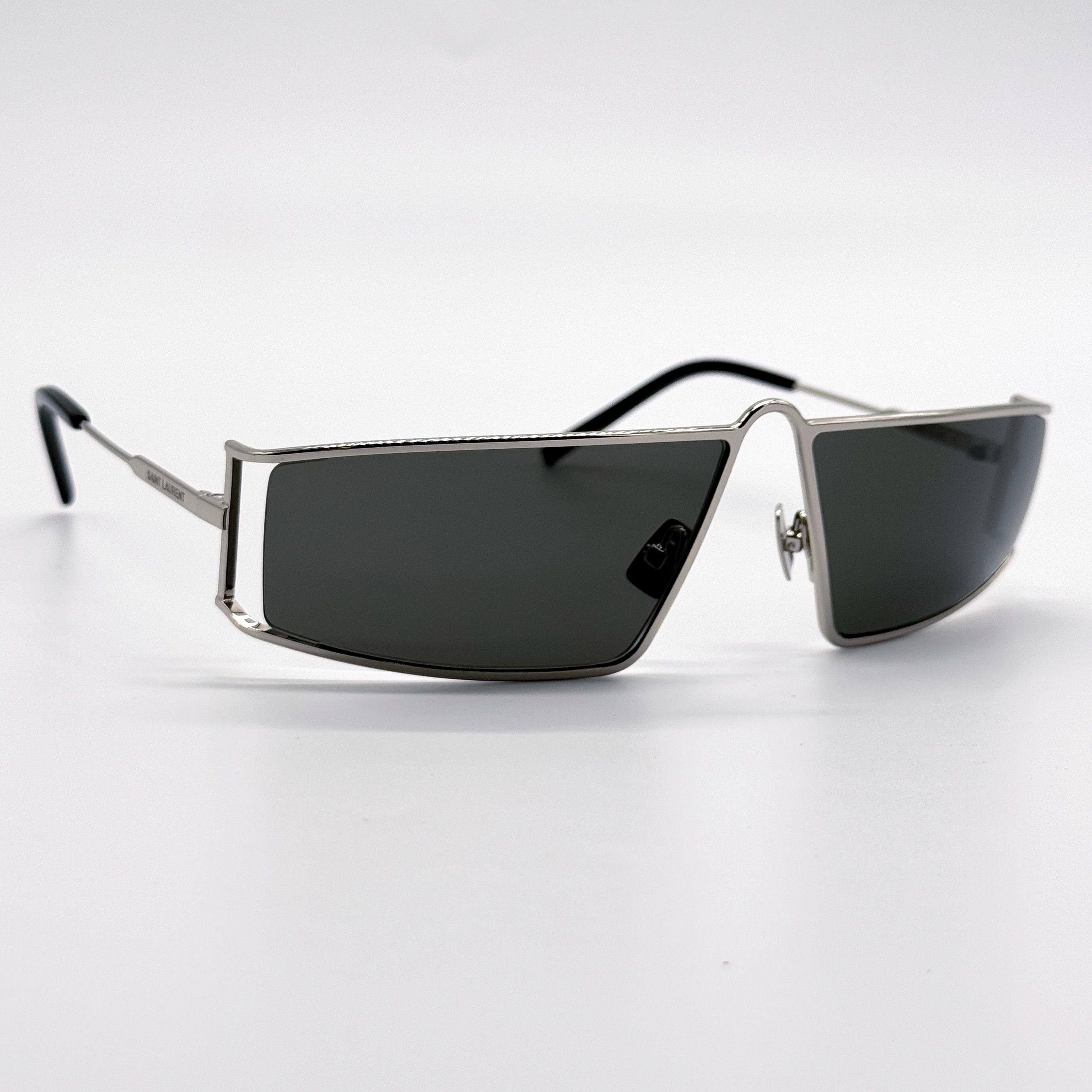 Saint Laurent Paris NEW SAINT LAURENT SL 606 002 SILVER WOMEN SUNGLASSES Size ONE SIZE - 5 Thumbnail