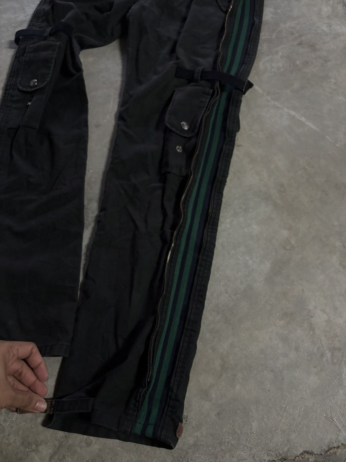 PPFM PPFM CARGO RARE ADJUSTABLE WIDE JAPANESE BONDAGE MILITARY Size US 31 - 19 Thumbnail