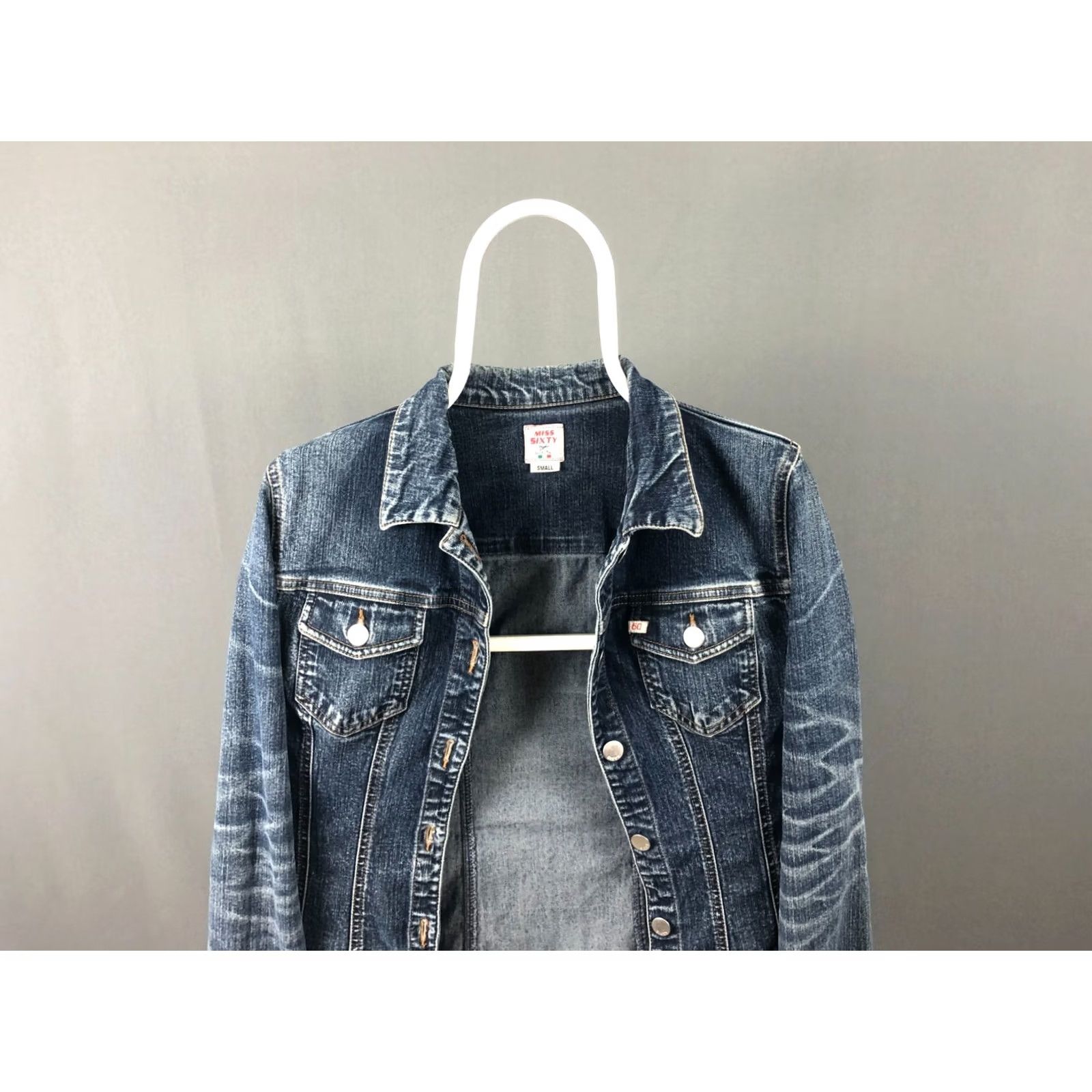 Miss Sixty Miss Sixty Vintage Jacket Women's Blue Cotton S Y2K Size S / US 4 / IT 40 - 3 Thumbnail