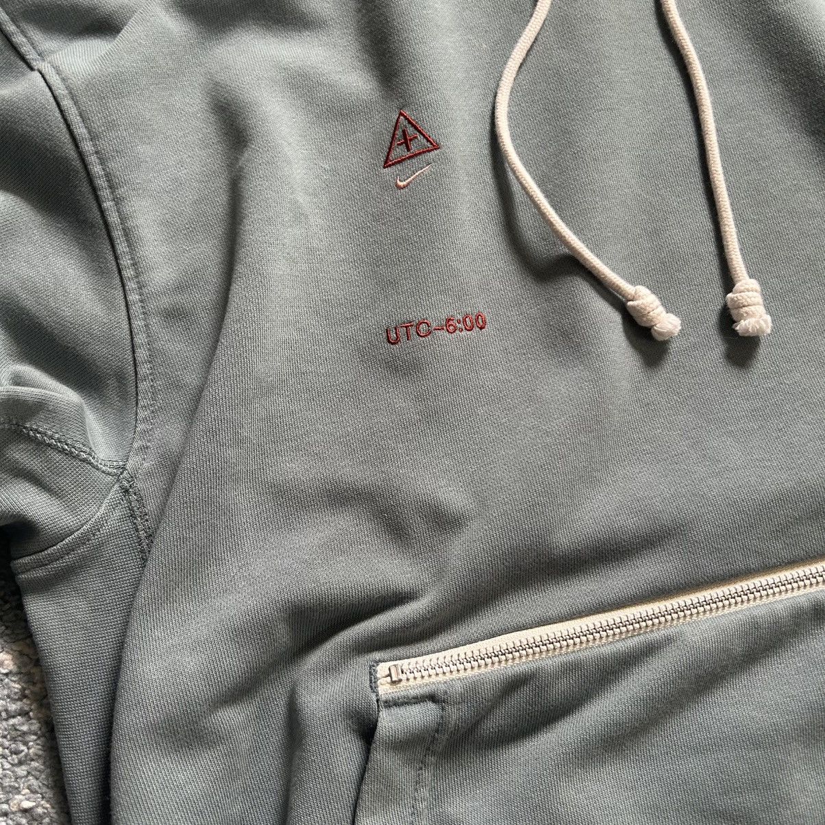 Nike TEAL ACG STANDARD iSSUE AFTERHOOD SWEATSHiRT PREPPY TRAiL Size US L / EU 52-54 / 3 - 14 Thumbnail