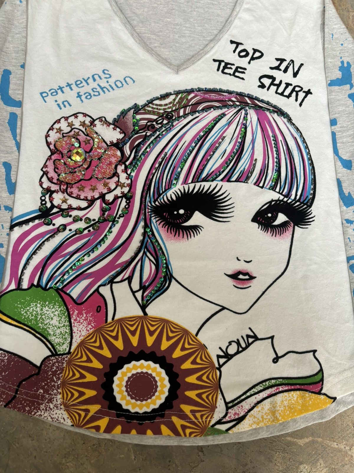 Hysteric Glamour × Japanese Brand Y2k Opium Kashitu Art Top in tee Longsleeve Size M / US 6-8 / IT 42-44 - 5 Thumbnail