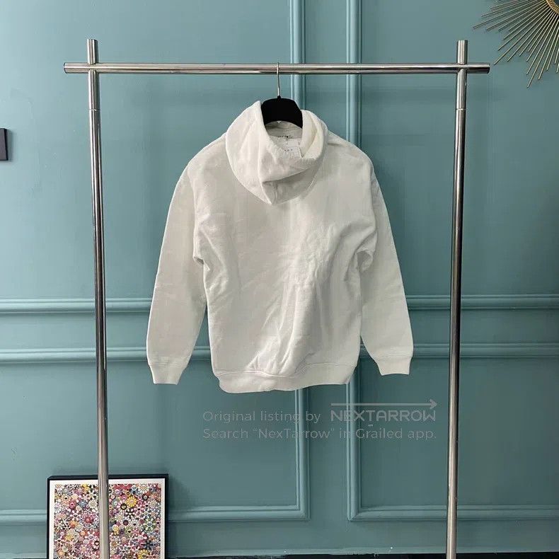 Balenciaga Balenciaga White crown logo hoodie Size US XS / EU 42 / 0 - 2 Thumbnail