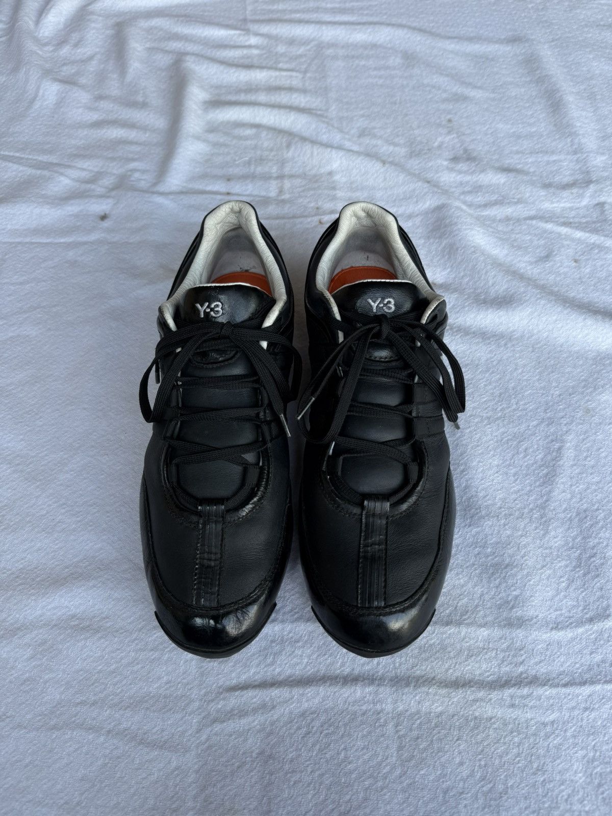 Yohji Yamamoto Yohji Yamamoto x Adidas Y3 Leather Sneakers Shoes 42 Size US 8 / EU 41 - 3 Thumbnail